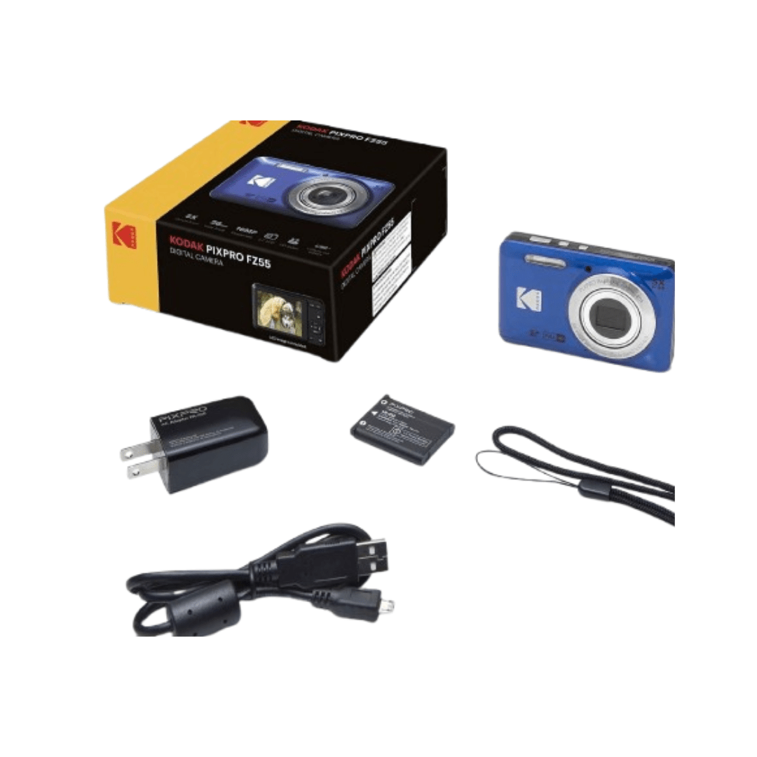 新品 KODAK PIXPRO FZ55 ブラック 64GB SDカード付き 新品 KODAK PIXPRO FZ55 ブラック 64GB SDカード付き