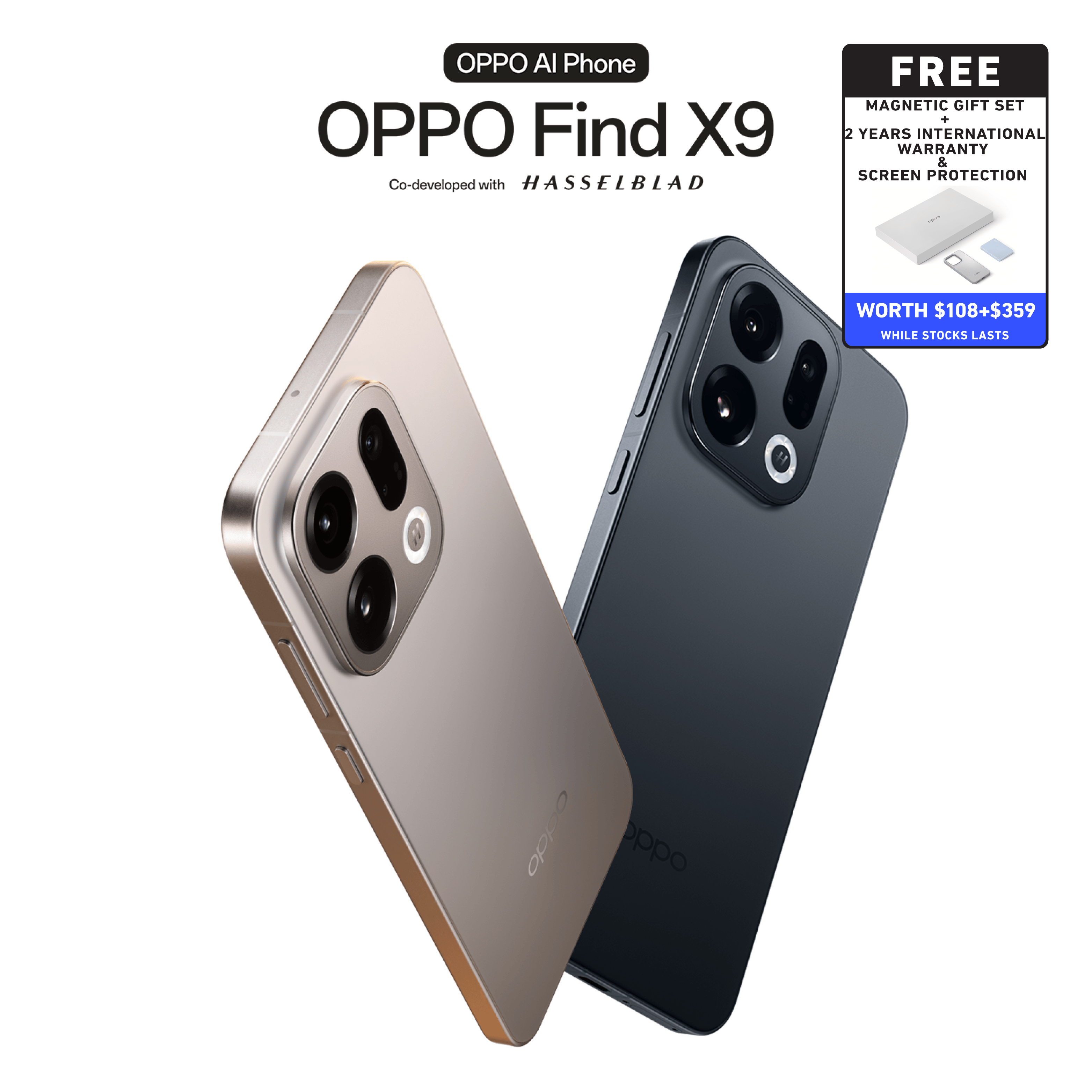 [PRE-ORDER] OPPO Find X9 5G Smartphone (16GB + 512GB) (Ships from 5th Nov)