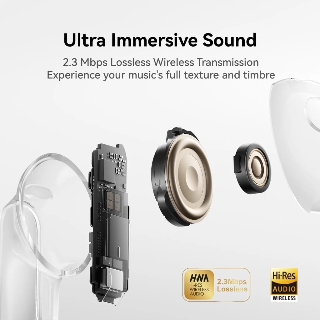 Huawei FreeBuds Pro 5 | Dual-Engine Al Noise Cancellation | Ultra Immersive Sound