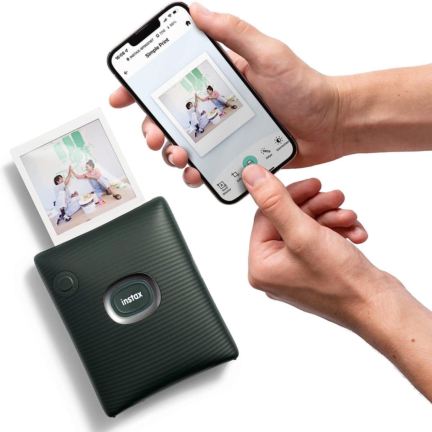 Fujifilm Instax Square Link Smartphone Printer Combo Kit