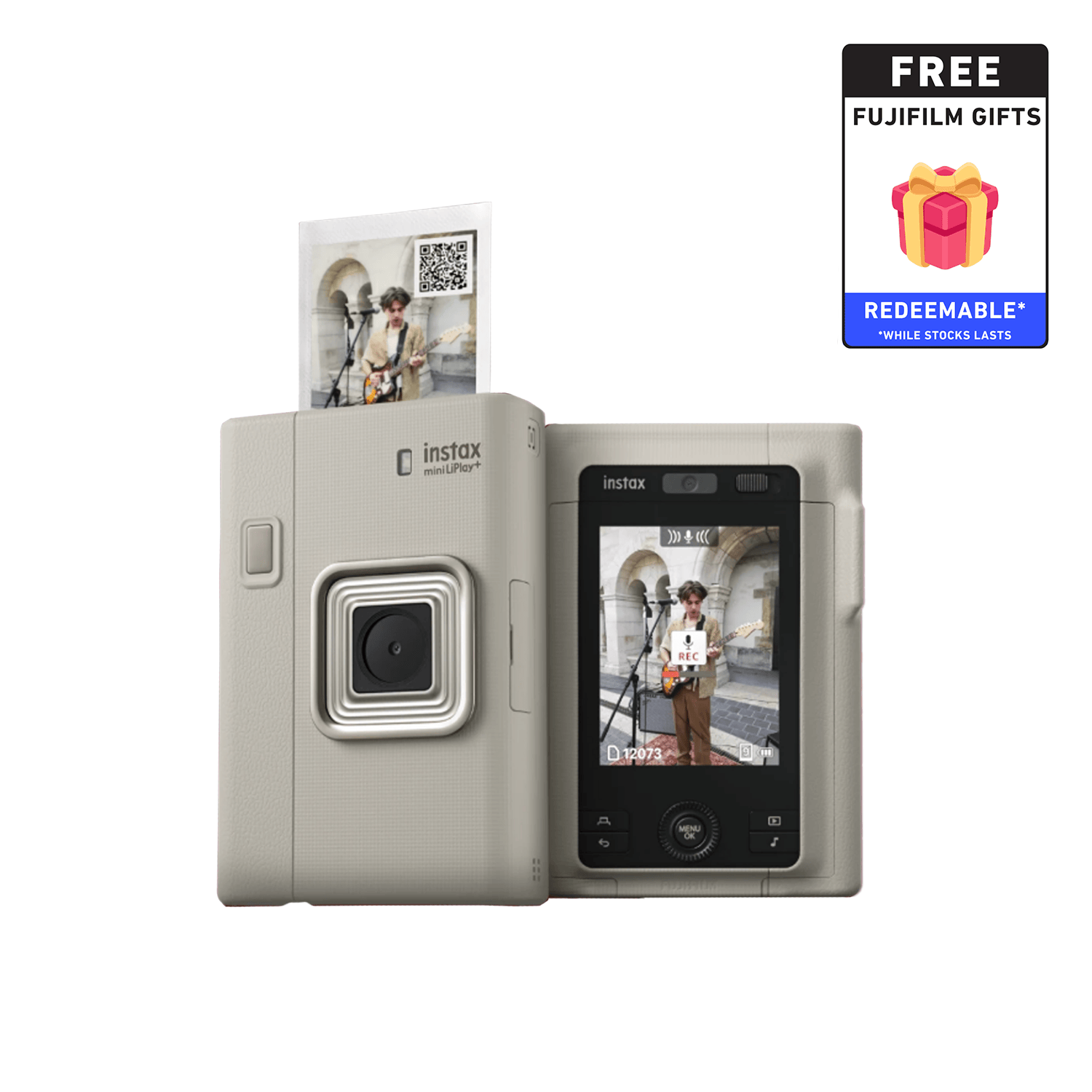 Fujifilm Instax Mini LiPlay+ Instant Camera