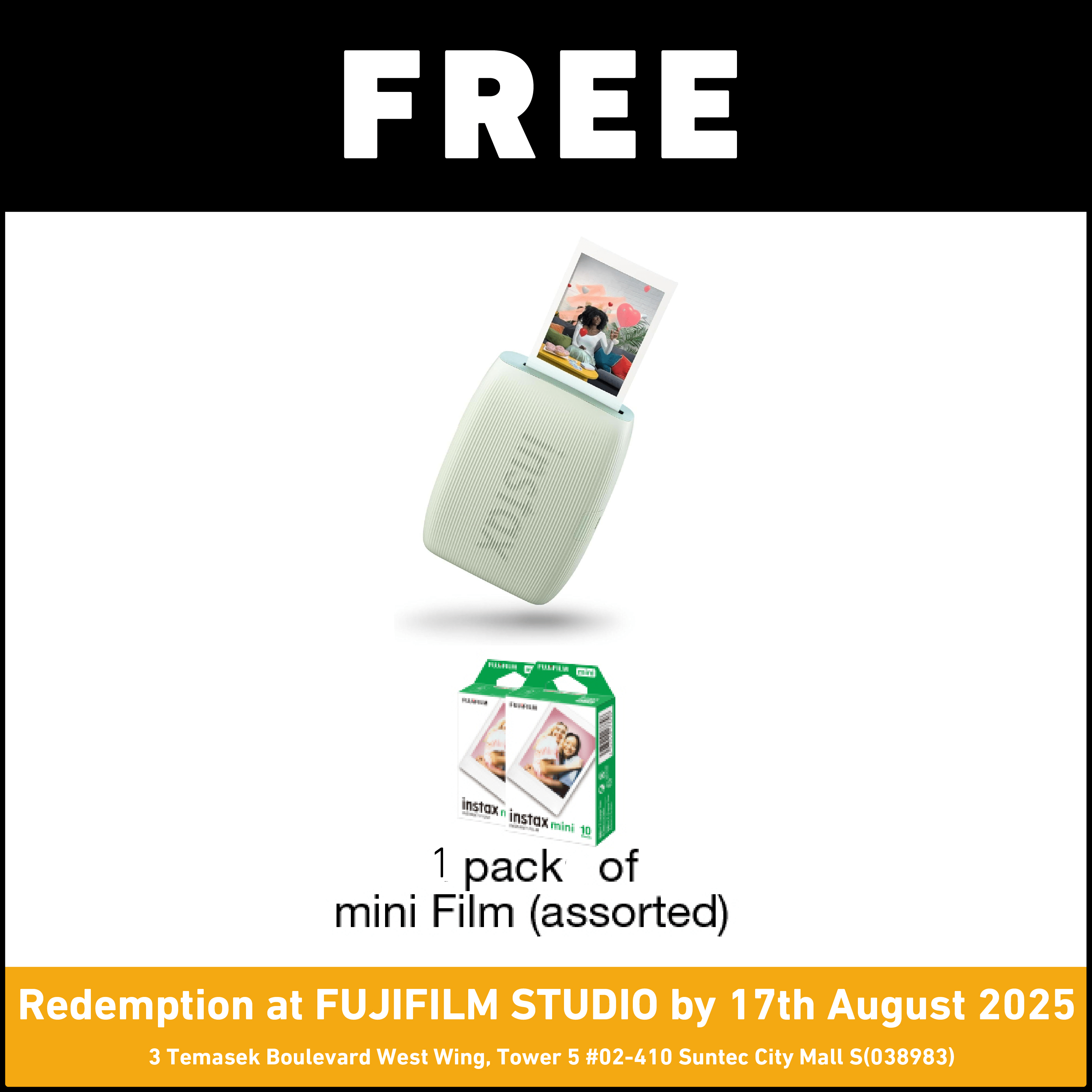 Fujifilm Instax Mini Link 3 Instax Printer