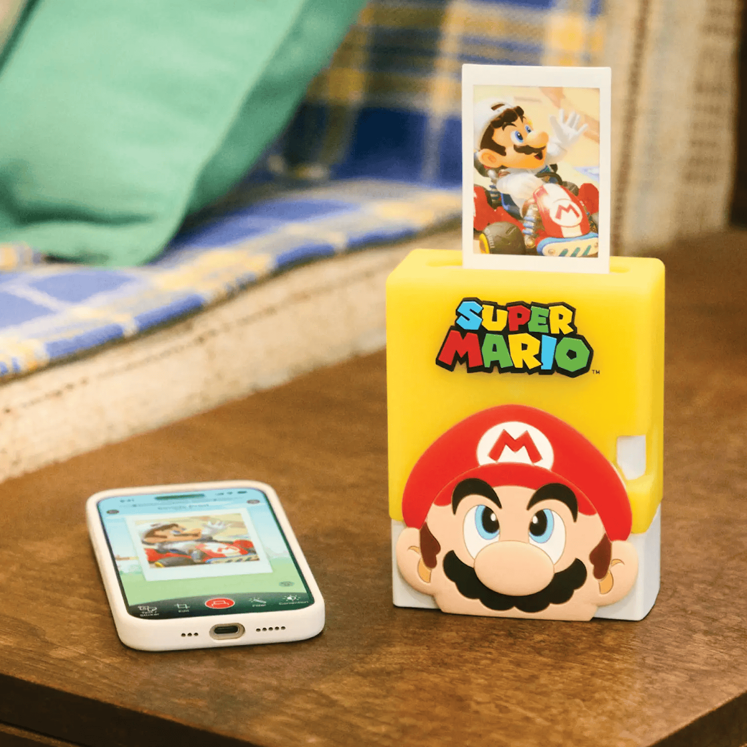 Fujifilm Instax Mini Link 3 Limited Edition with "? Block" Design Silicone Case