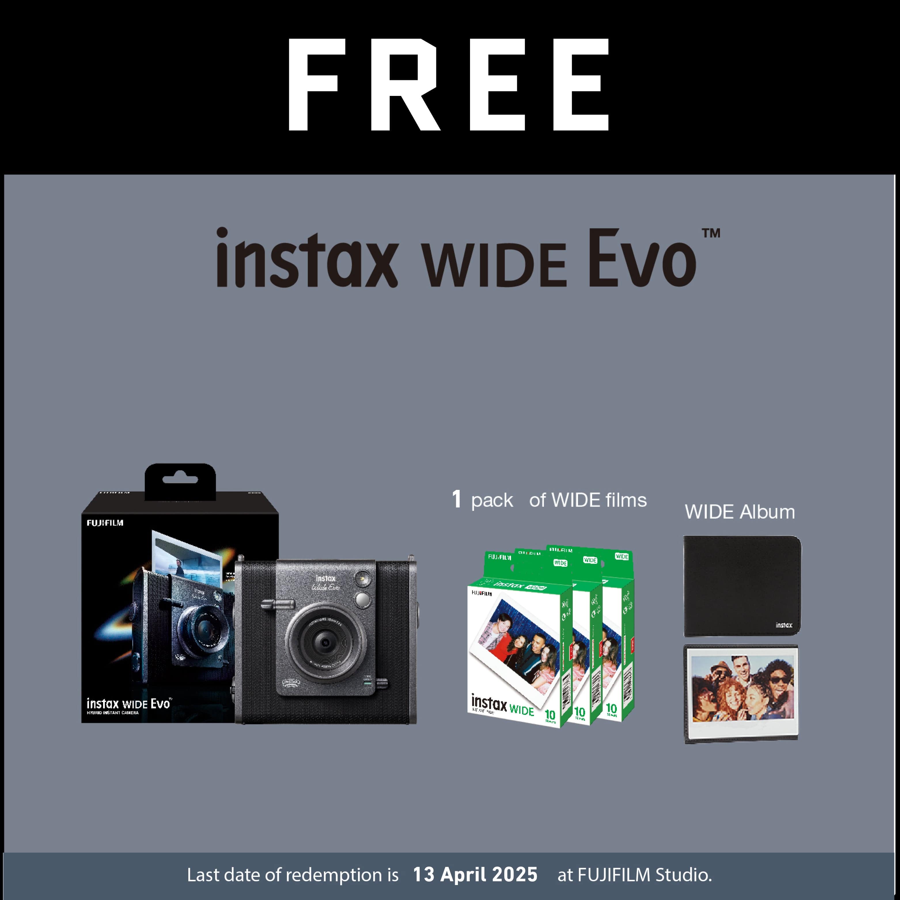 Fujifilm Instax Wide Evo Camera