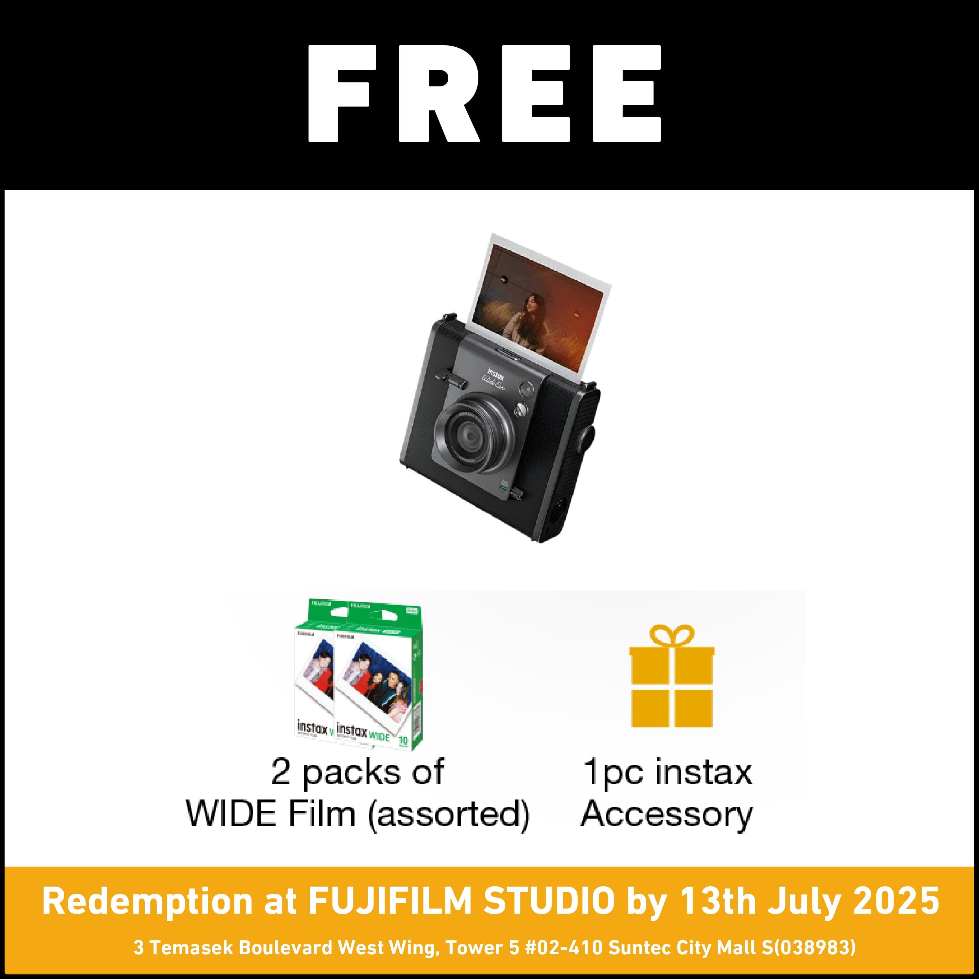 Fujifilm Instax Wide Evo Camera