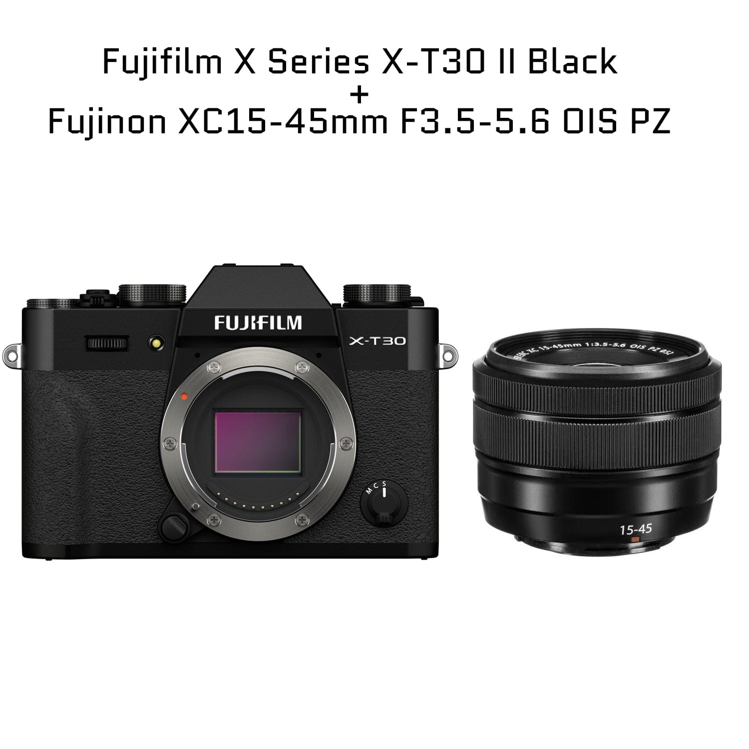 FUJIFILM X-T30とXC 35mmF2セット FUJIFILM X-T30とXC 35mmF2セット Fujifilm X-T30 II Camera and