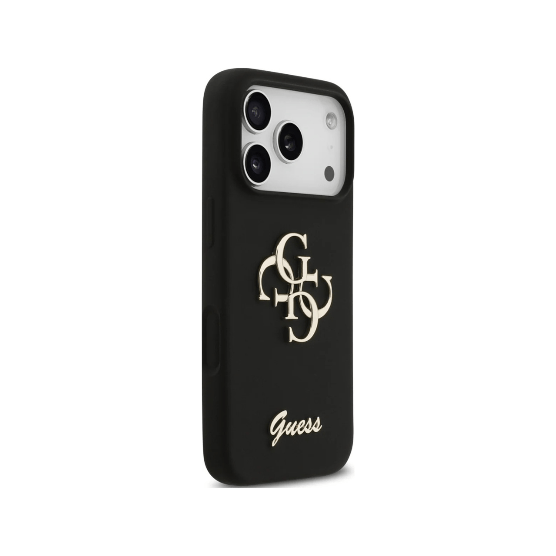 Guess Silicone Big 4G Script Case For iPhone 17 Series