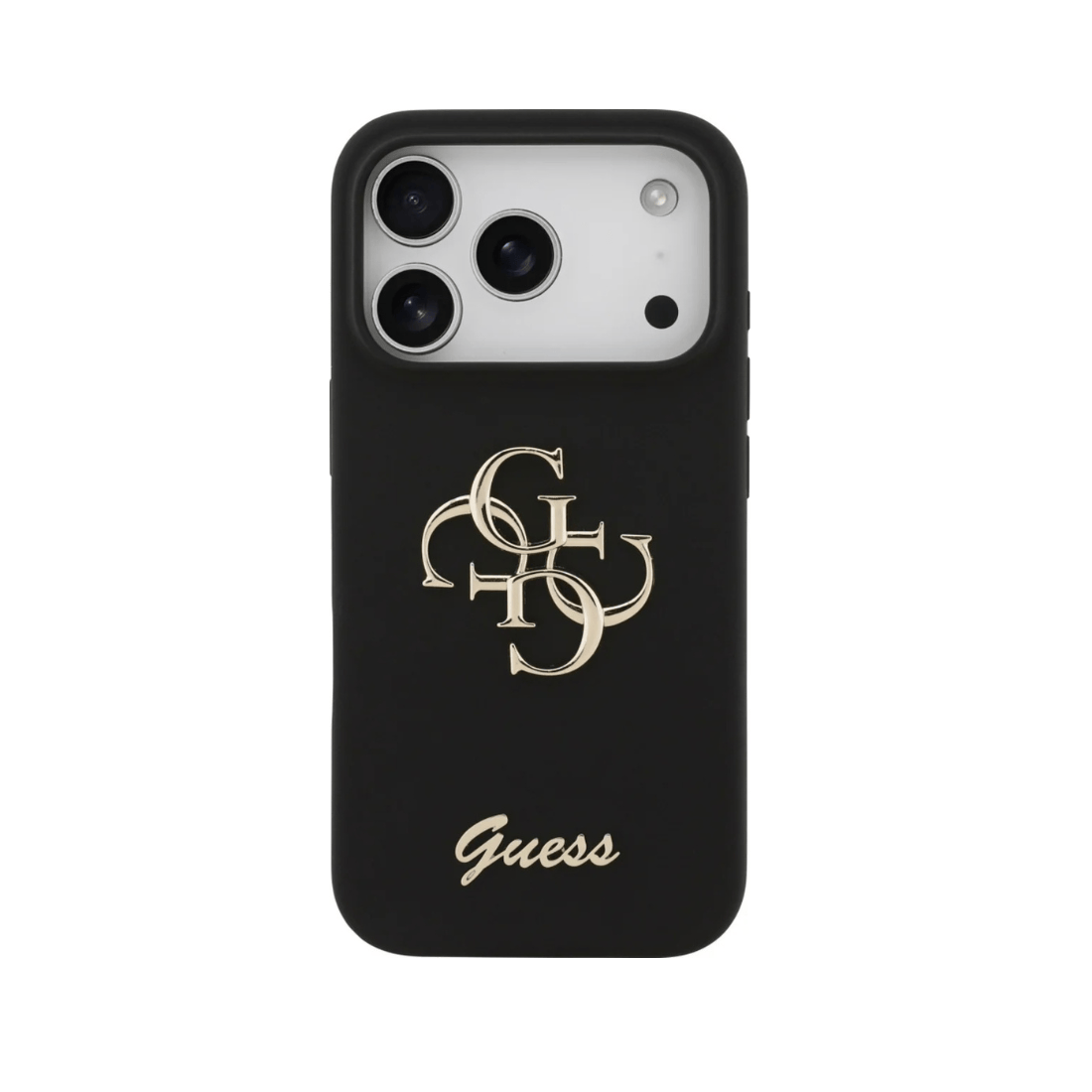 Guess Silicone Big 4G Script Case For iPhone 17 Series
