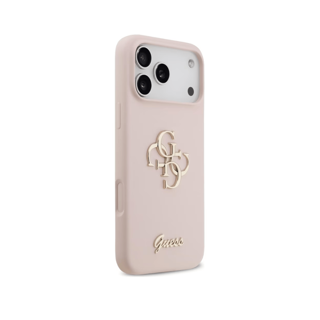 Guess Silicone Big 4G Script Case For iPhone 17 Series