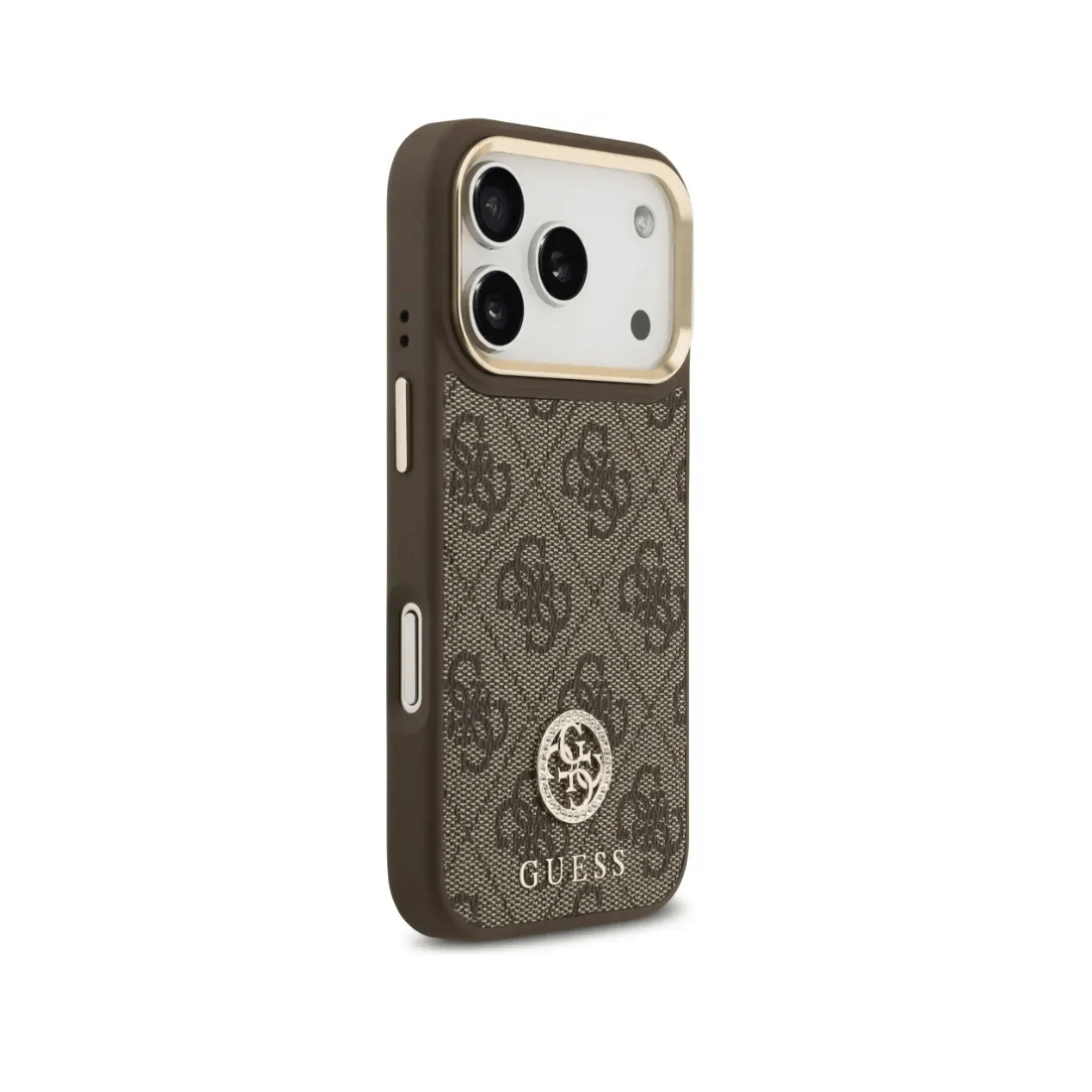 Guess 4G PU Leather Magsafe Case For iPhone 17 Pro