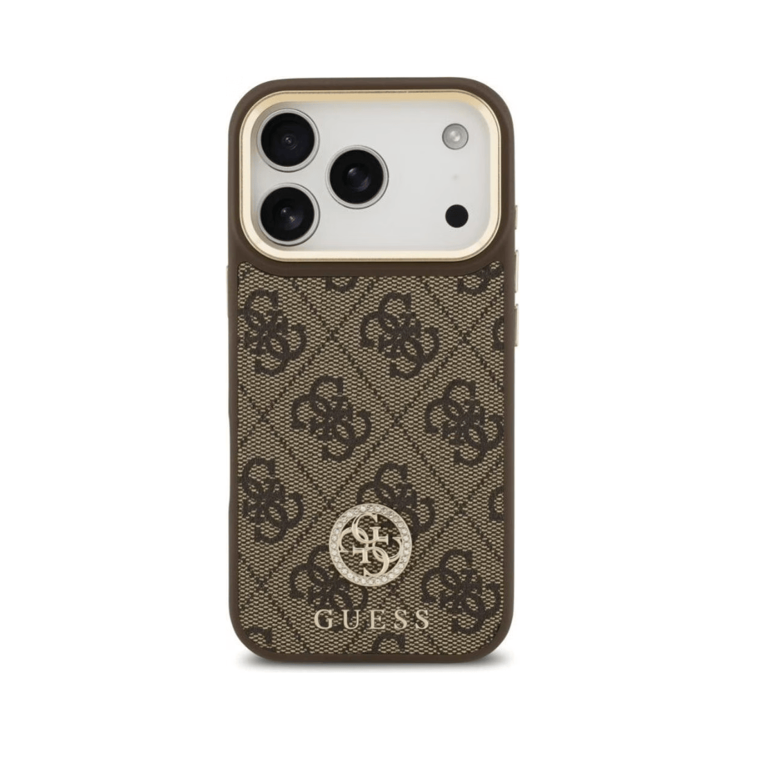 Guess 4G PU Leather Magsafe Case For iPhone 17 Pro