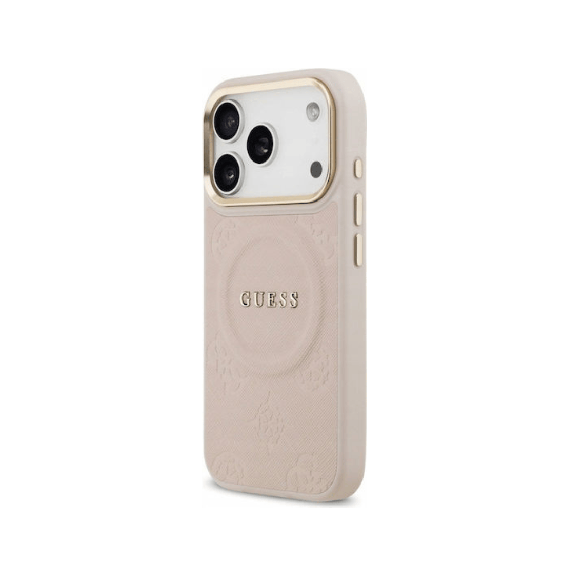 Guess Poeny Hot Stamp MagSafe Case For iPhone17 Pro