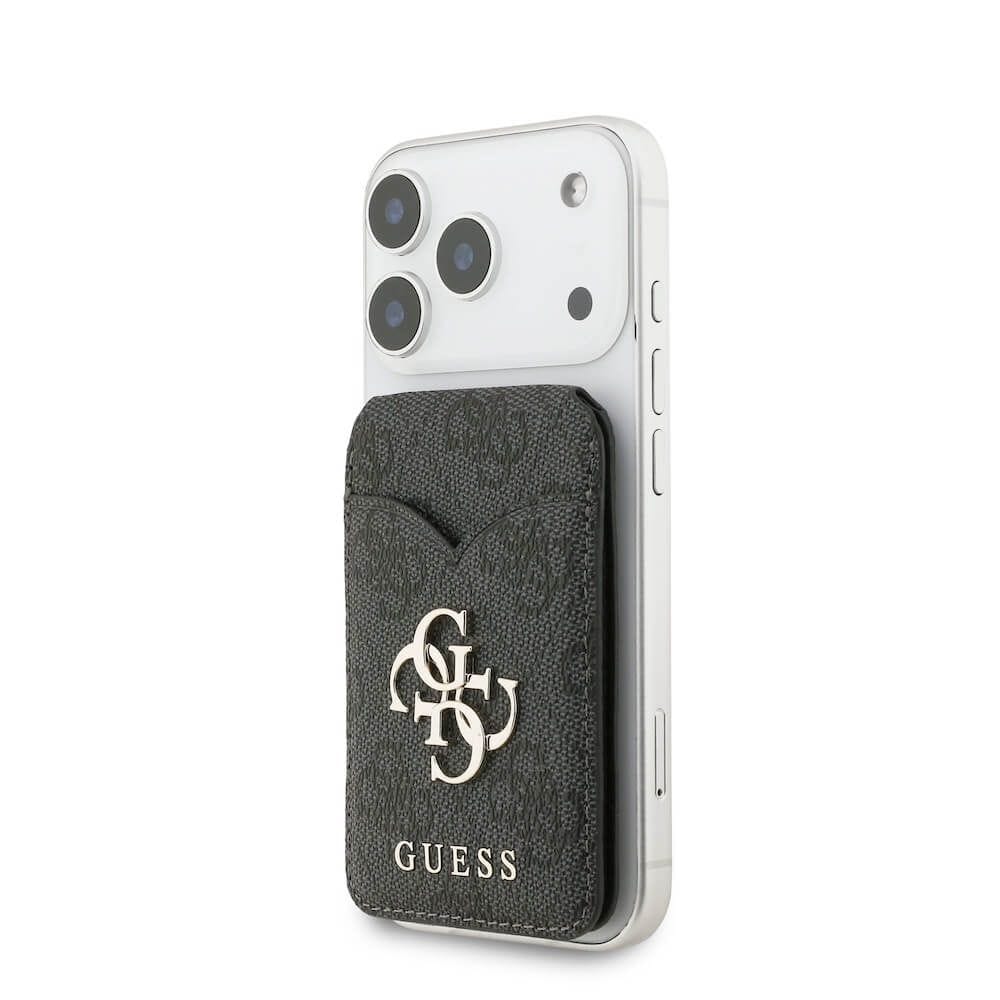 Guess 4G PU Card Slot Wallet With MagSafe Stand & Mirror