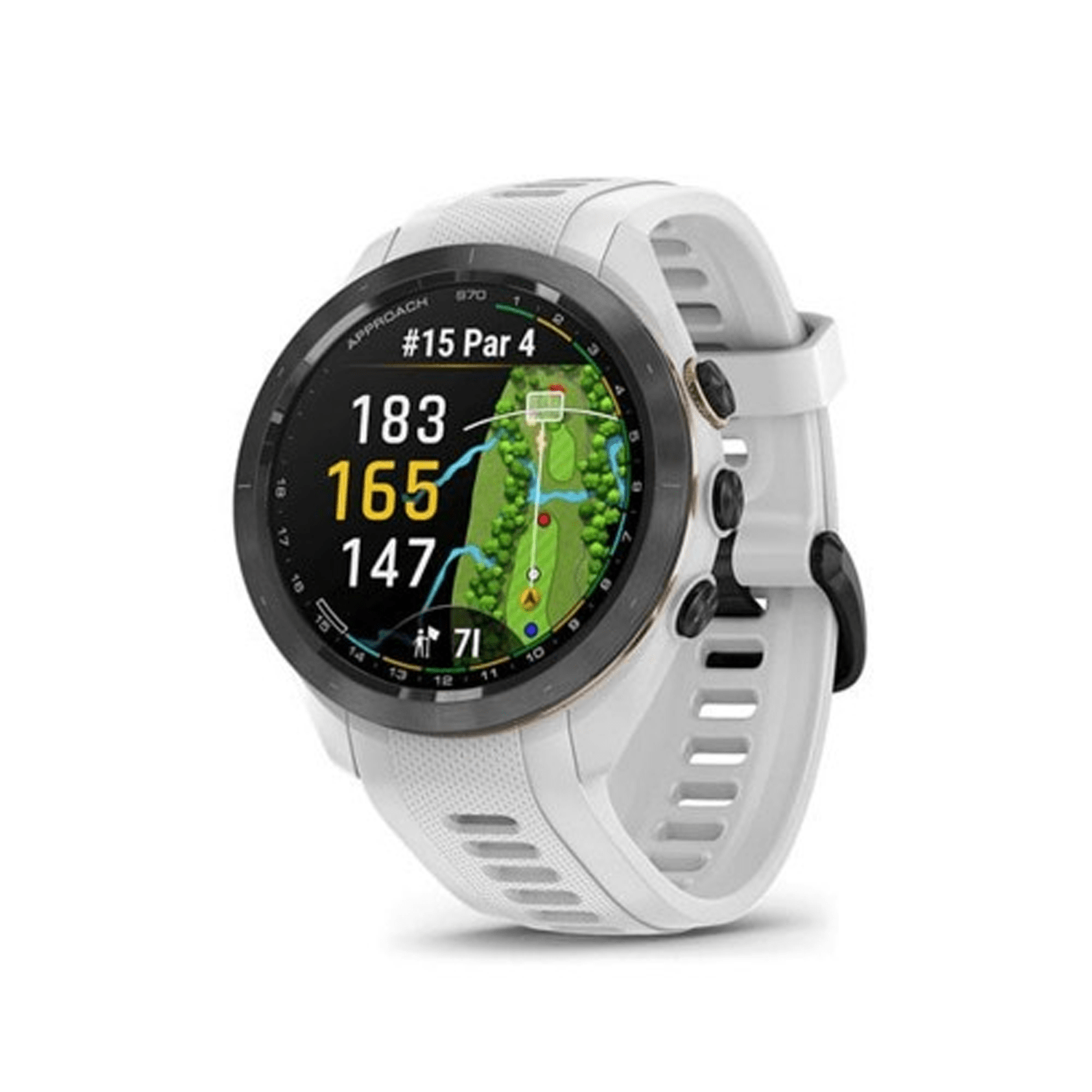 Garmin Approach S70 47mm Black Ceramic Bezel