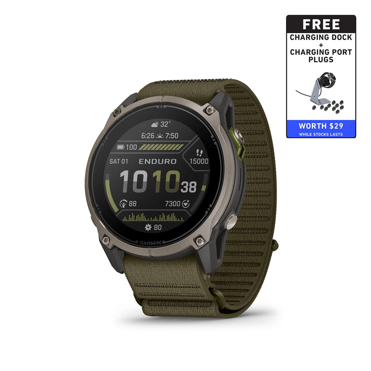 Garmin Enduro 4 Ultraperformance GPS Smartwatch