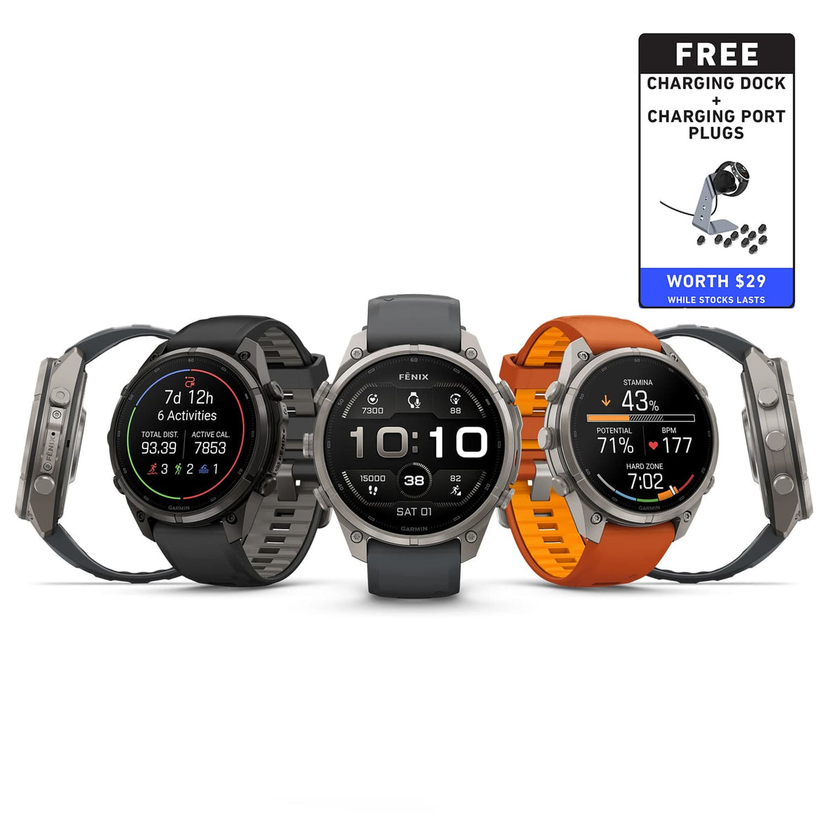 Garmin Fenix 9 Series Smartwatch
