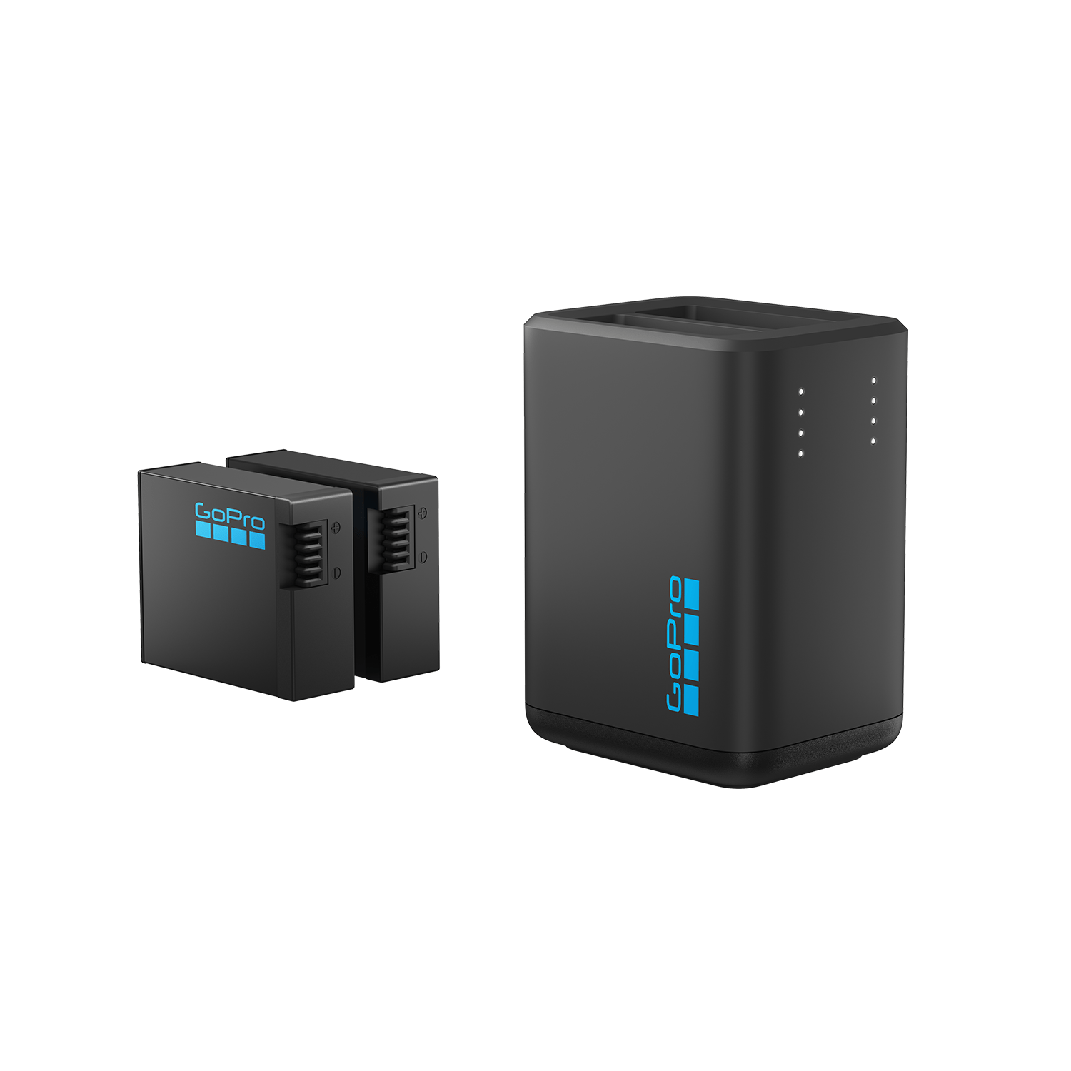 GoPro Dual Battery Charger + Enduro Batteries for Hero 13 Black