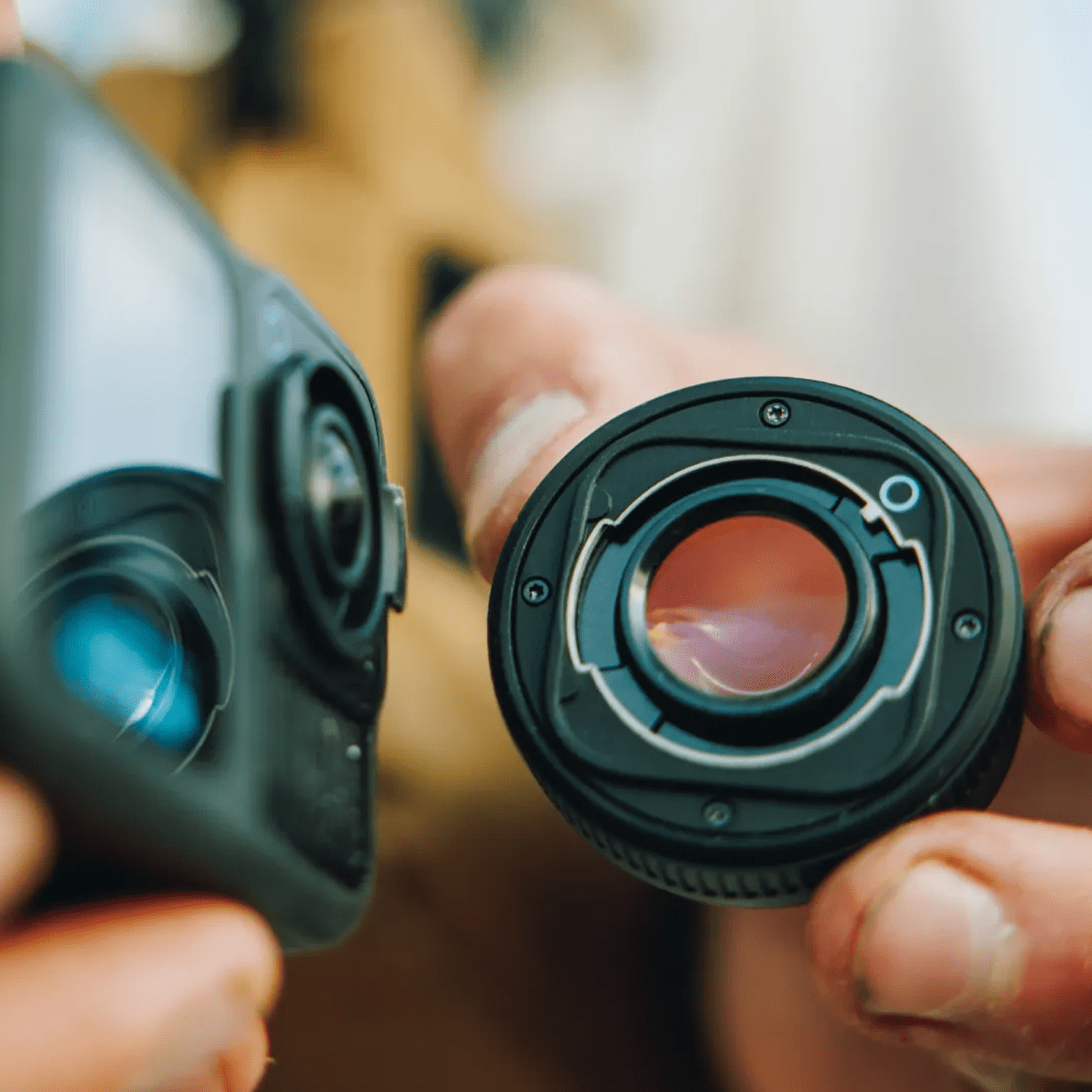 GoPro Macro Lens Mod | HB-Series | Variable Close-Focus Wide Angle Lens for Hero 13 Black