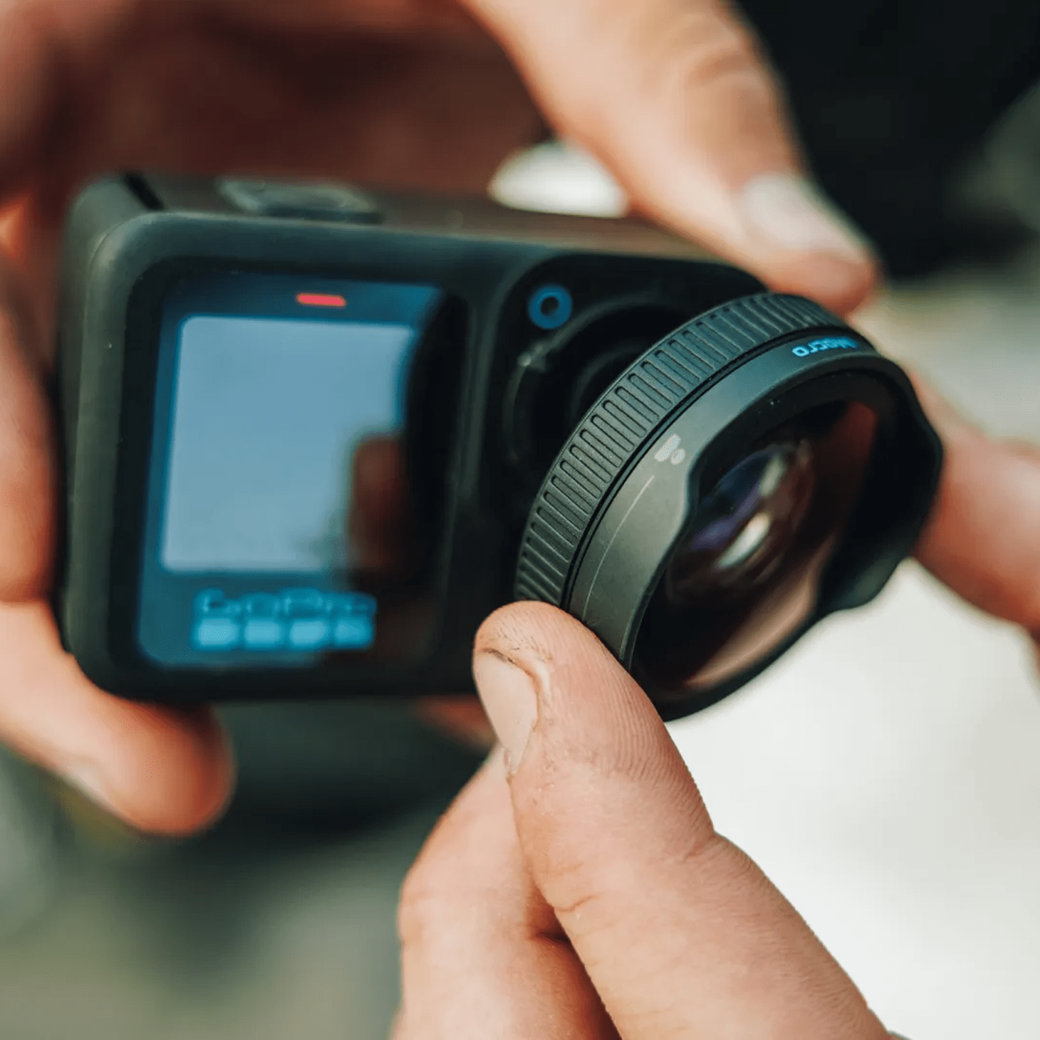 GoPro Macro Lens Mod | HB-Series | Variable Close-Focus Wide Angle Lens for Hero 13 Black