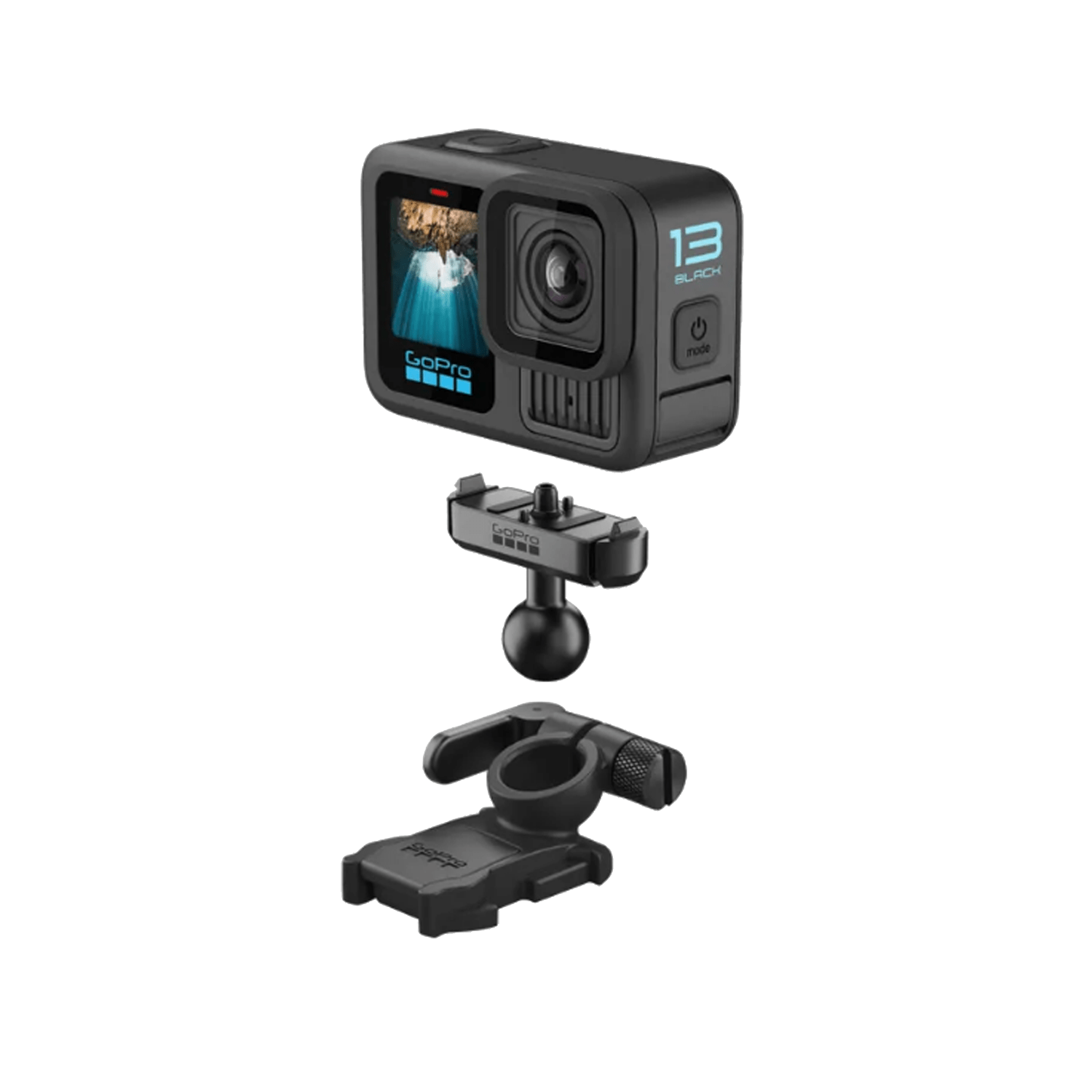 GoPro Magnetic Latch Ball Joint Mount for Hero 13 Black