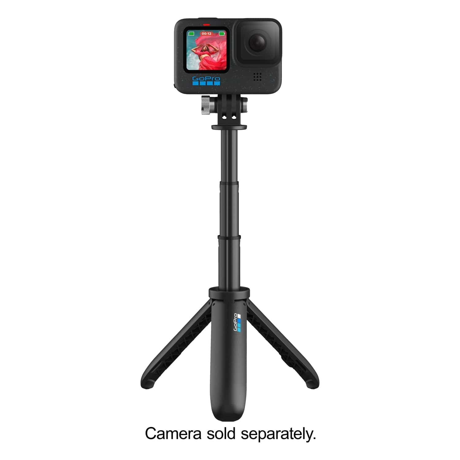 GoPro Travel Kit with Shorty Mini Extension Pole + Tripod, Magnetic Swivel Clip & Compact Case