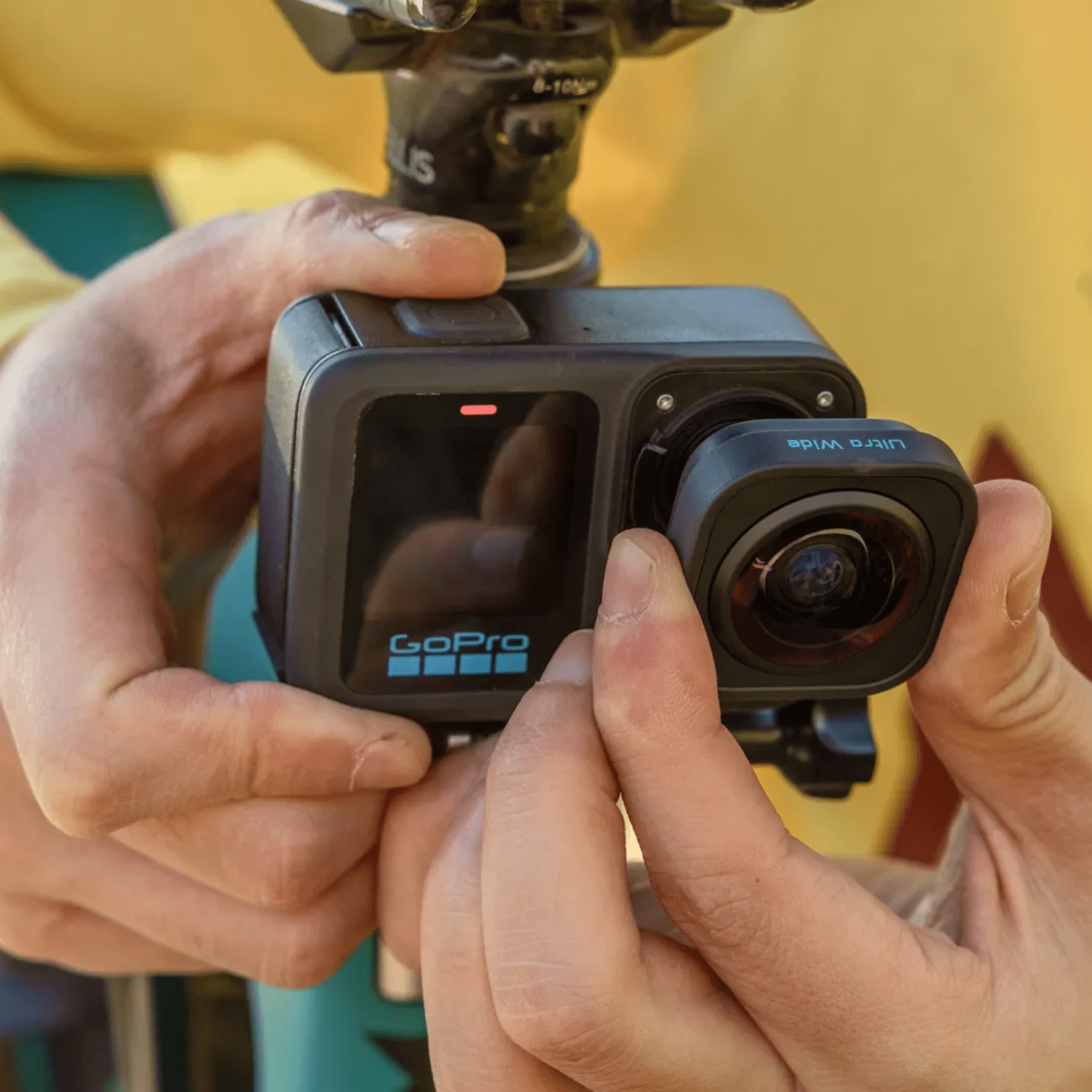 GoPro Ultra Wide Lens Mod | HB-Series | 177° Ultra Stabilized POV Lens for Hero 13 Black