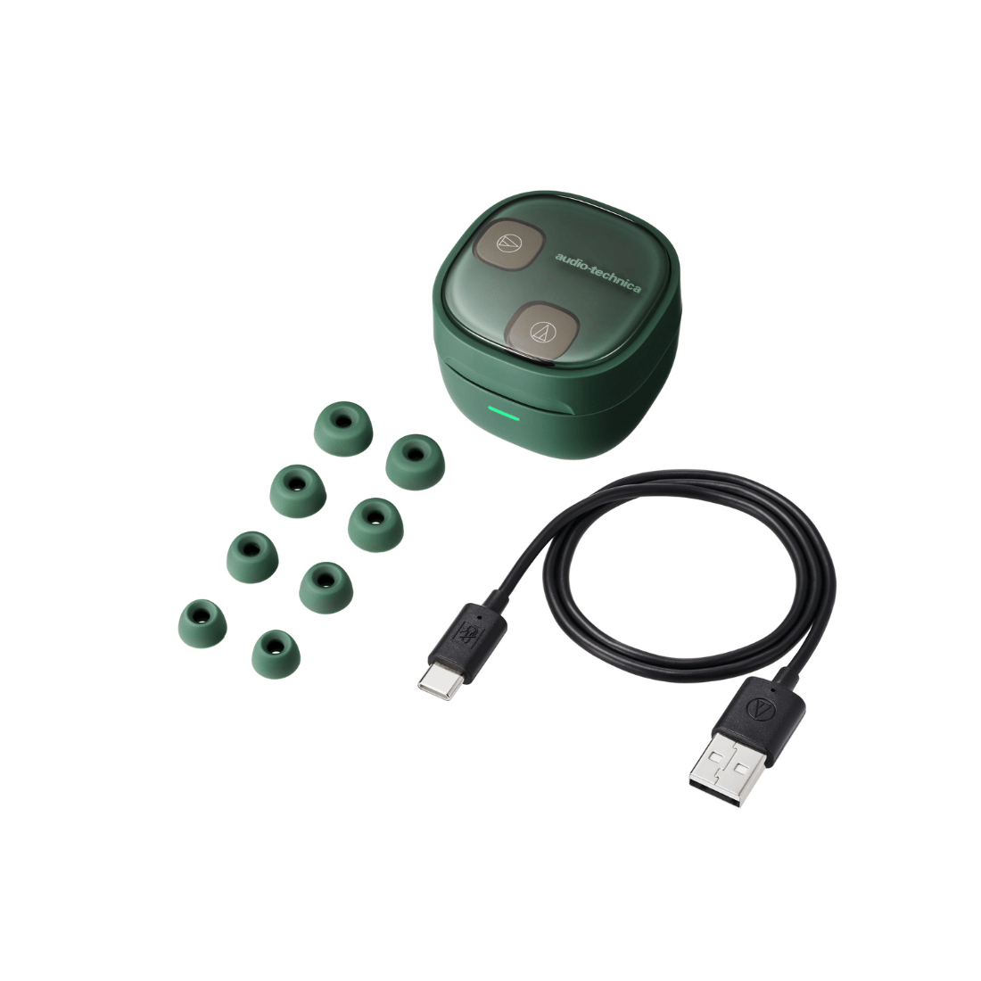 Audio-Technica SQ1TW2NC True Wireless Noise Cancelling Earbuds