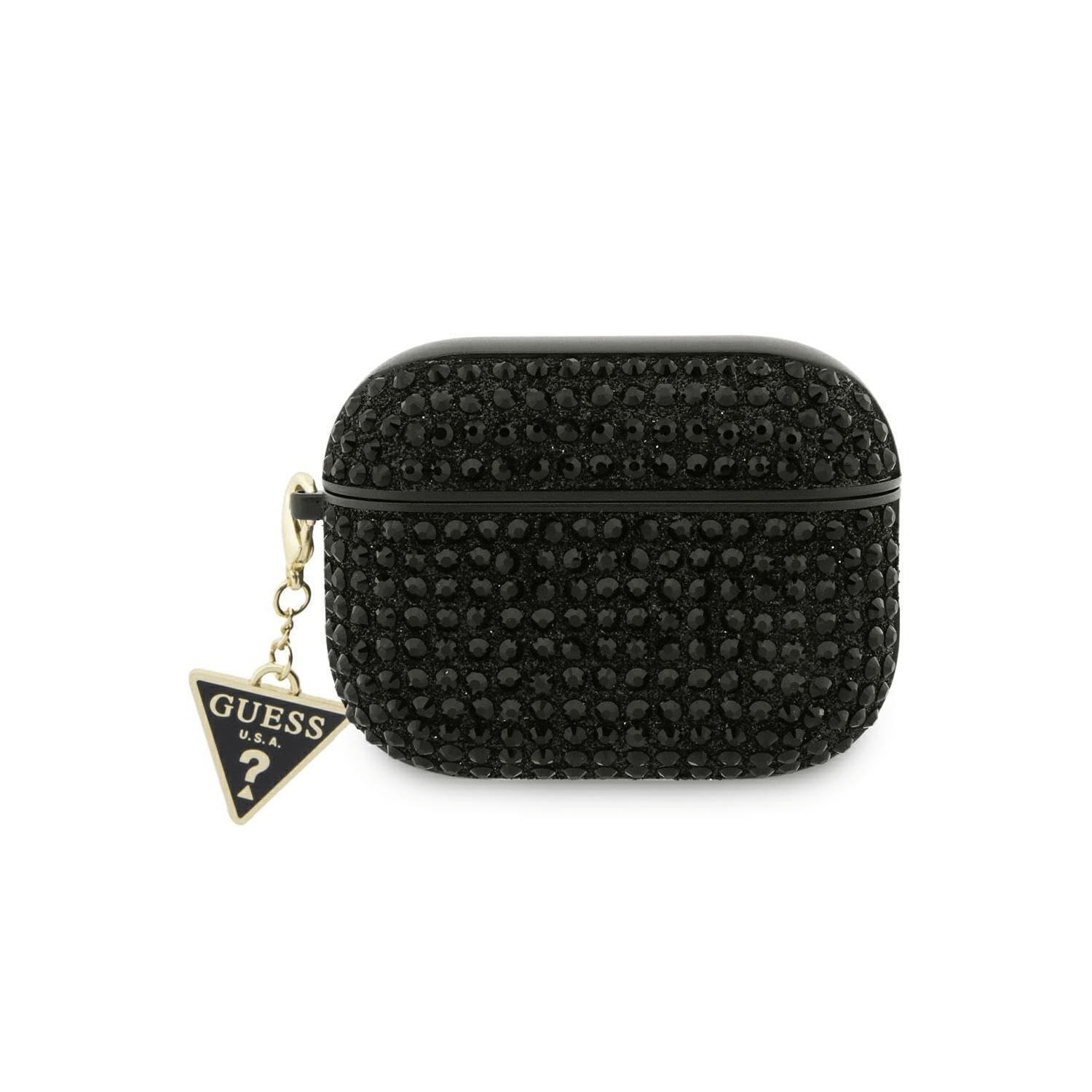 Guess Rhinestone Triangle Charm Protective Case for AirPods Pro 3