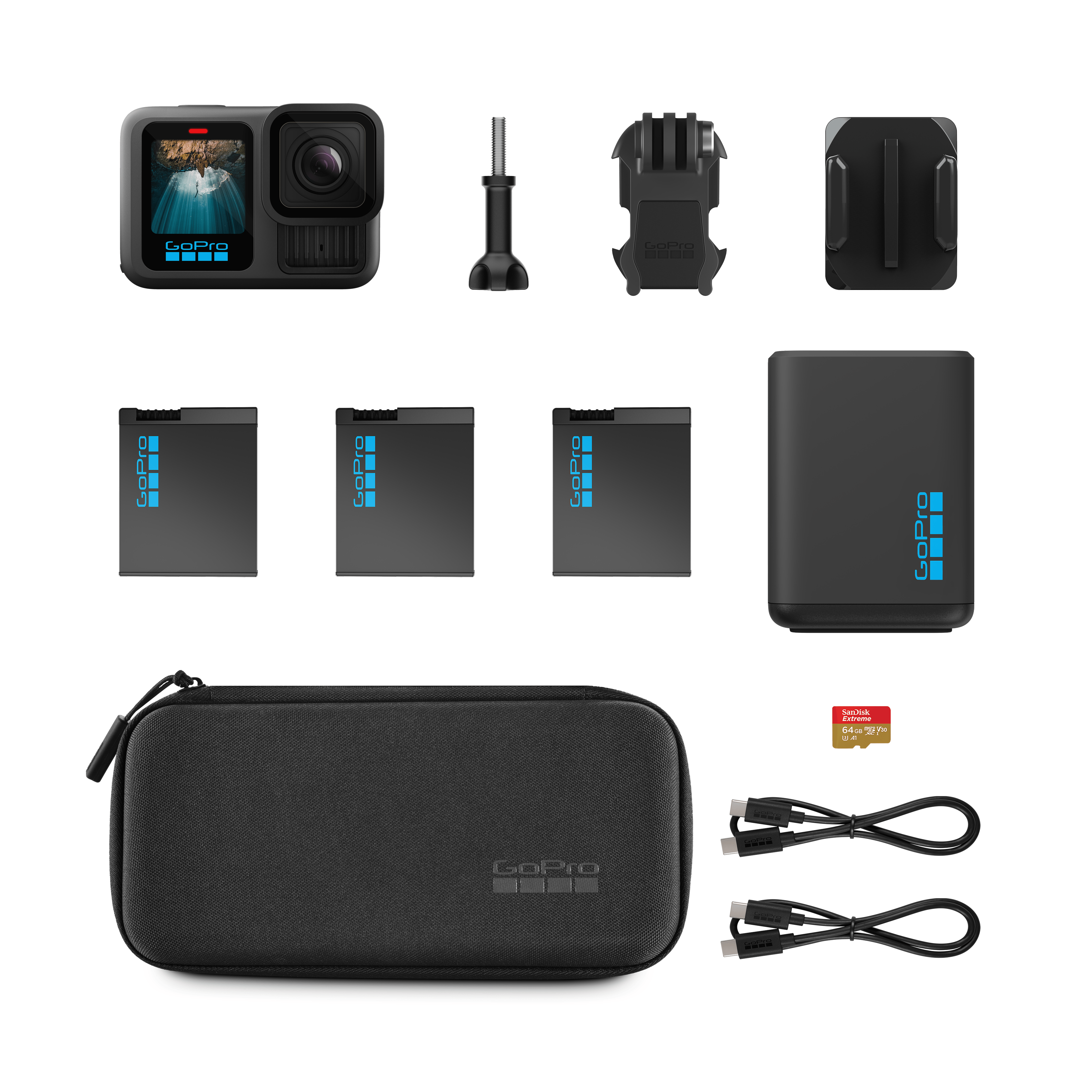 GoPro Hero13 Black Extended Power Bundle