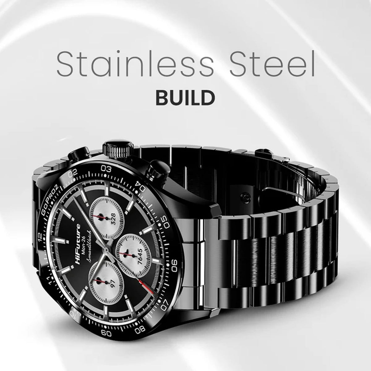 HiFuture Go Pro 2 Stainless Steel Smartwatch