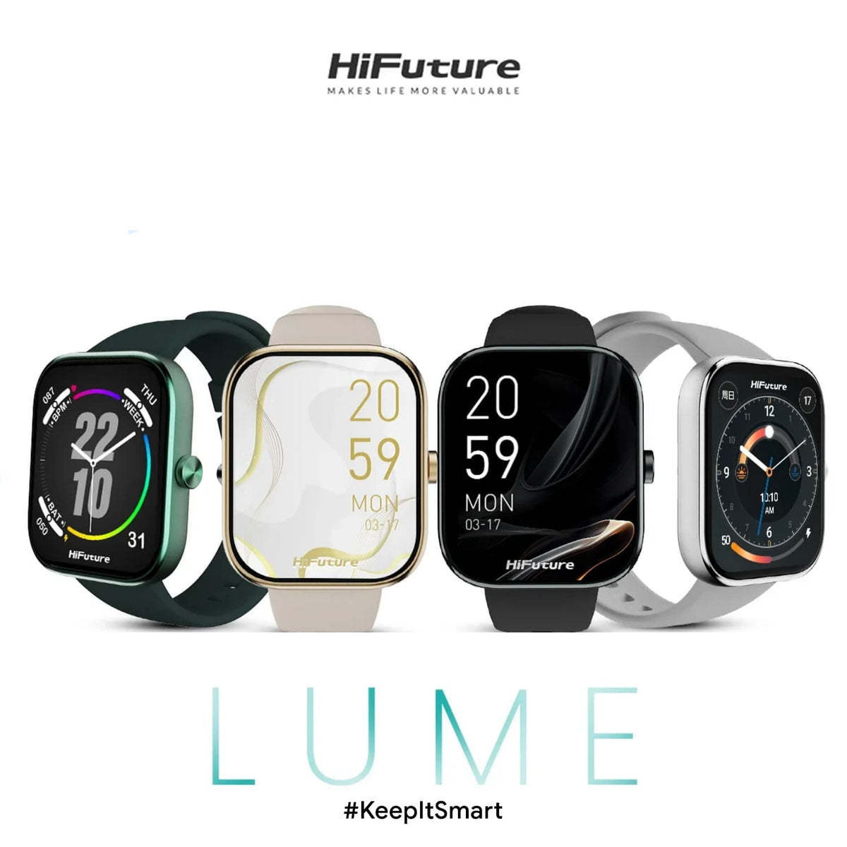 HiFuture LUME Aluminium Smartwatch