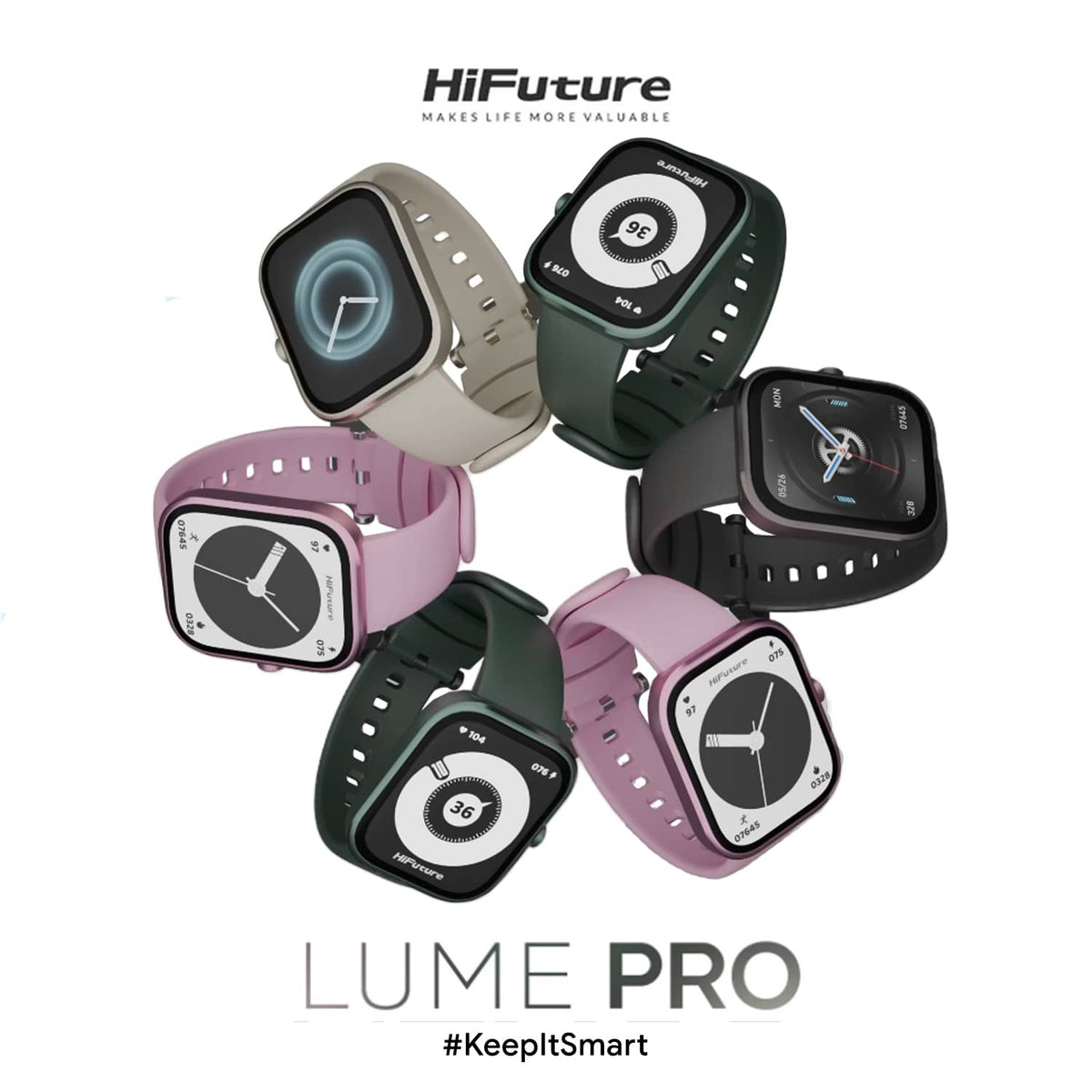 HiFuture LUME PRO Amoled Smartwatch