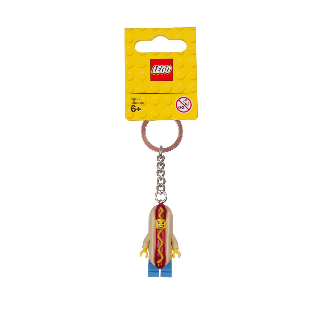 LEGO ICONIC Hot Dog Guy Keychain Light