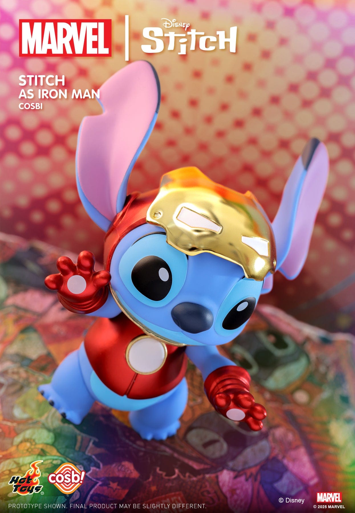 Hot Toys CBX300 Marvel Stitch Cosbi Collectible Figure Blind Box