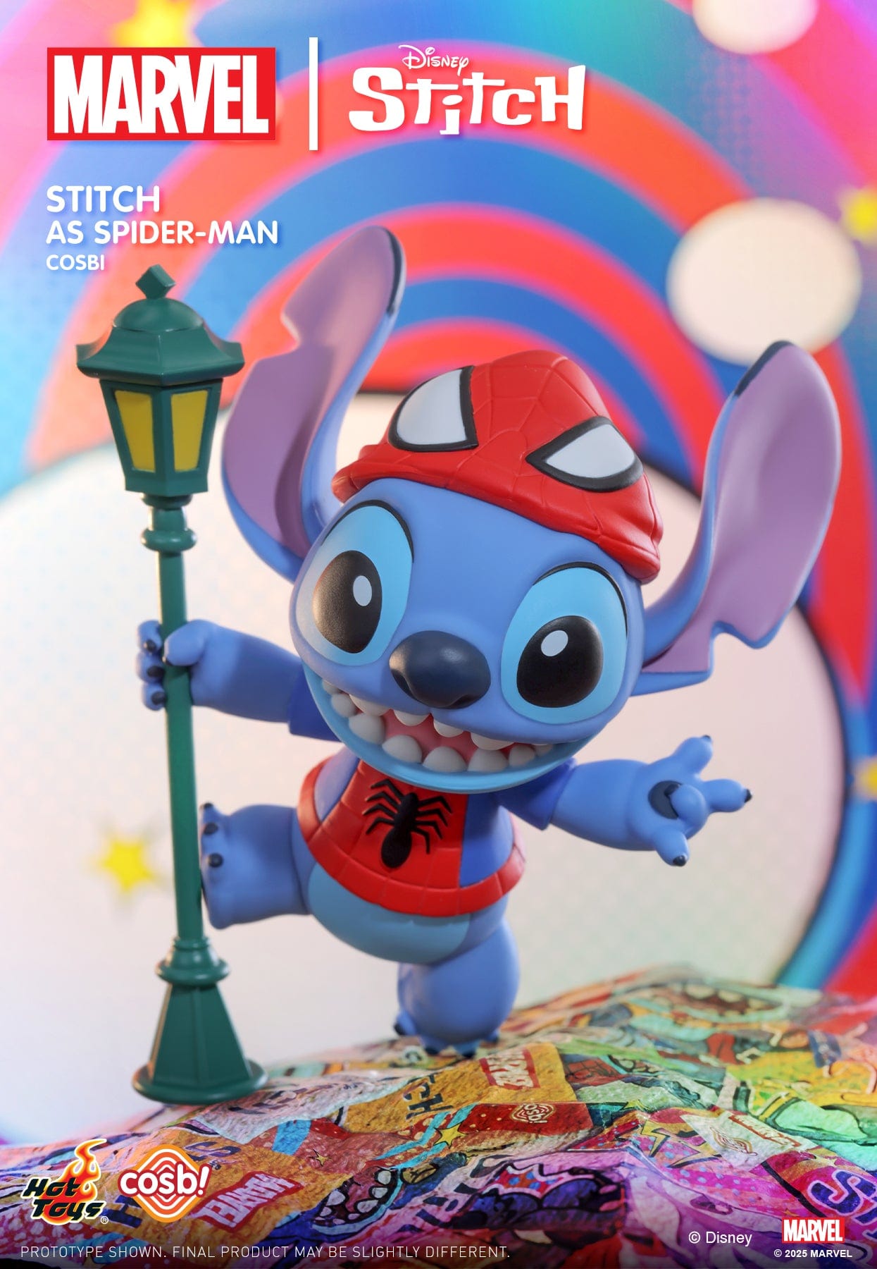 Hot Toys CBX300 Marvel Stitch Cosbi Collectible Figure Blind Box