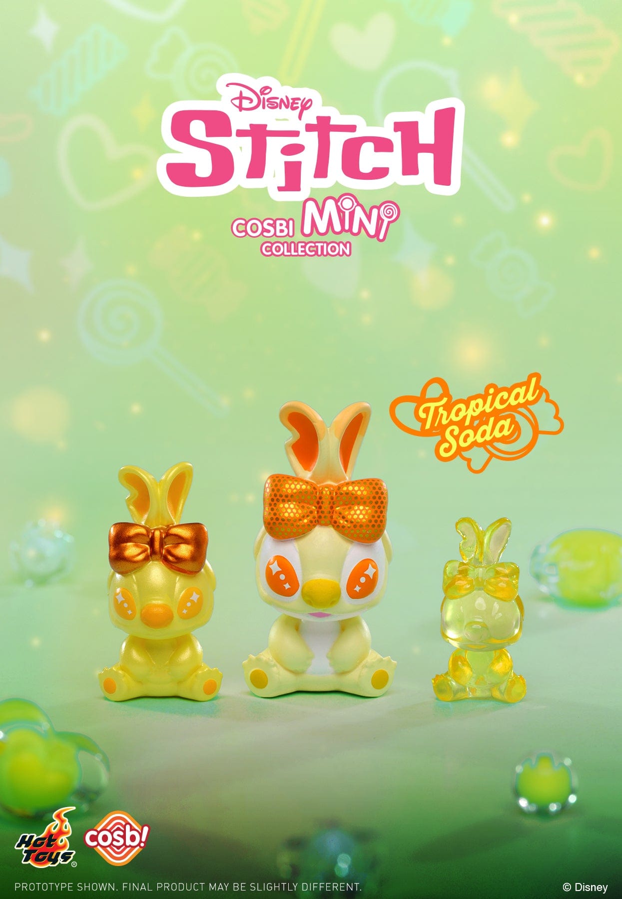Hot Toys CBX309 Stitch Cosbi Mini Collectible Figure Blind Box