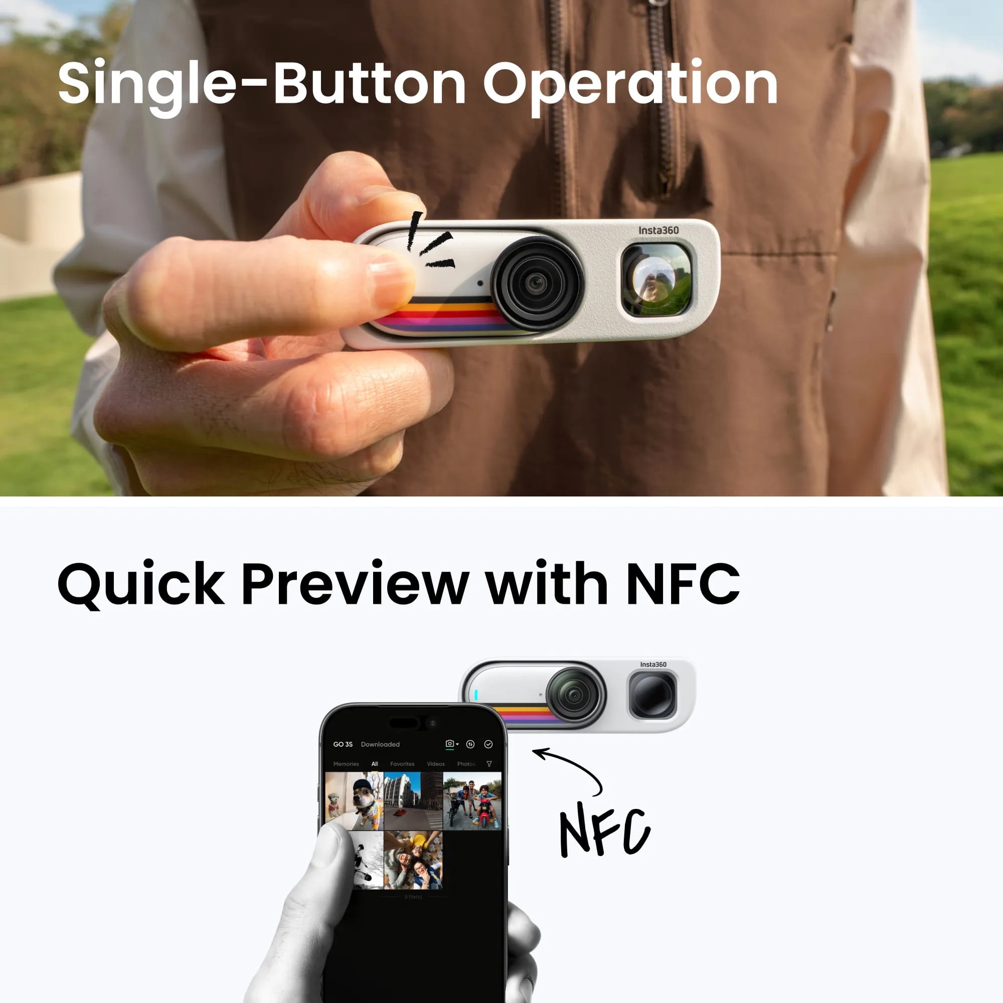 Insta360 GO 3S Retro Limited Edition Action Camera