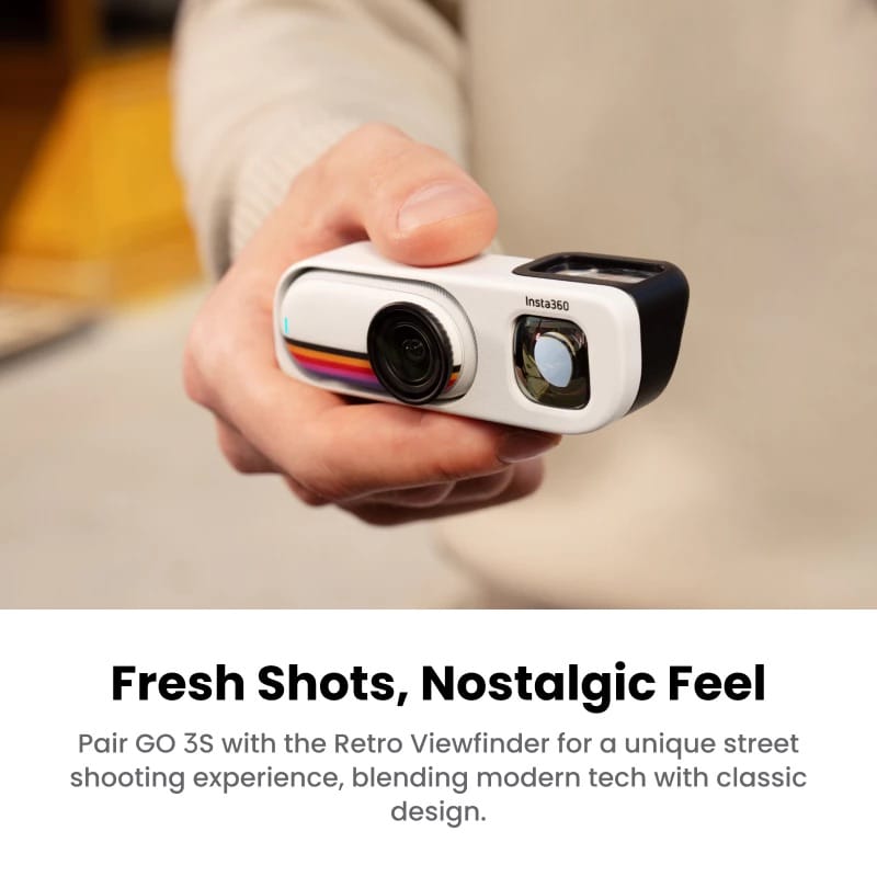Insta360 GO 3S Retro Limited Edition Action Camera