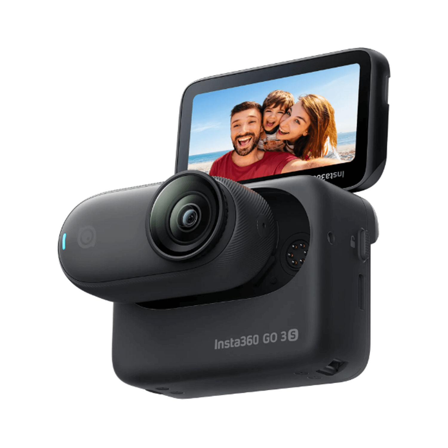 Insta360 GO 3S Tiny 4K Action Camera with Flip Screen Action Pod