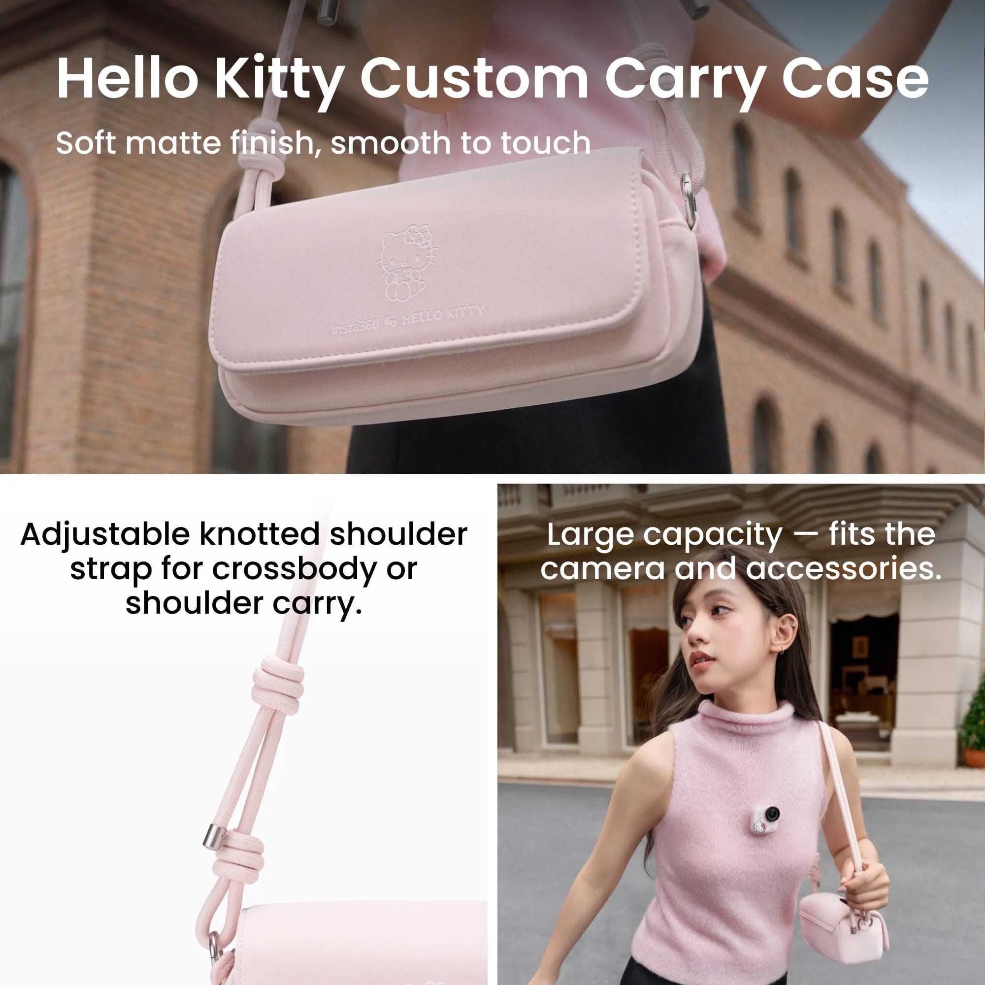 Insta360 Go Ultra Action Camera | Hello Kitty Limited Edition