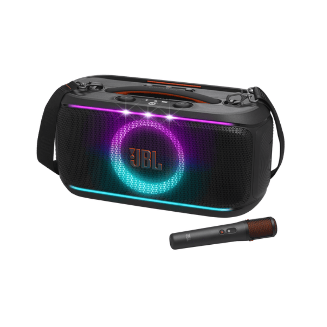 JBL PartyBox On-the-Go 2 Plus | Portable Speaker With Mic