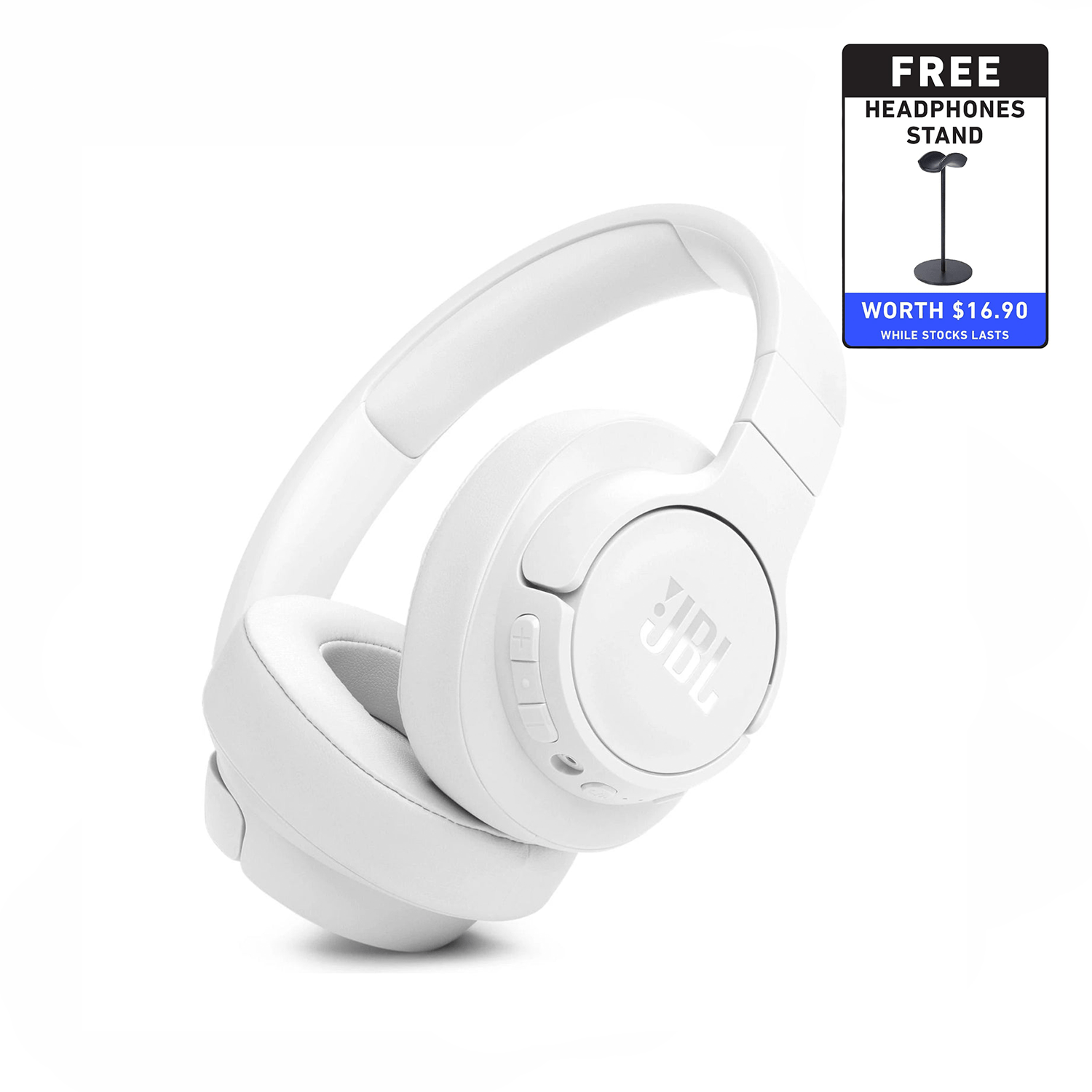 JBL Tune 770NC Wireless Over-Ear Headphones with Adaptive Noise Cancelling
