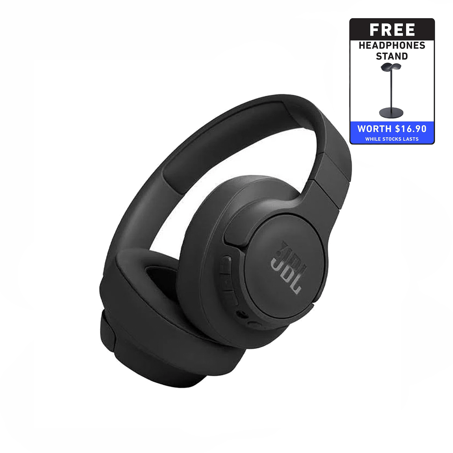 JBL Tune 770NC Wireless Over-Ear Headphones with Adaptive Noise Cancelling