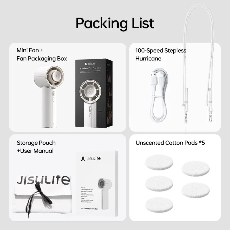 JisuLife Pro 1 Mini Handheld Fan