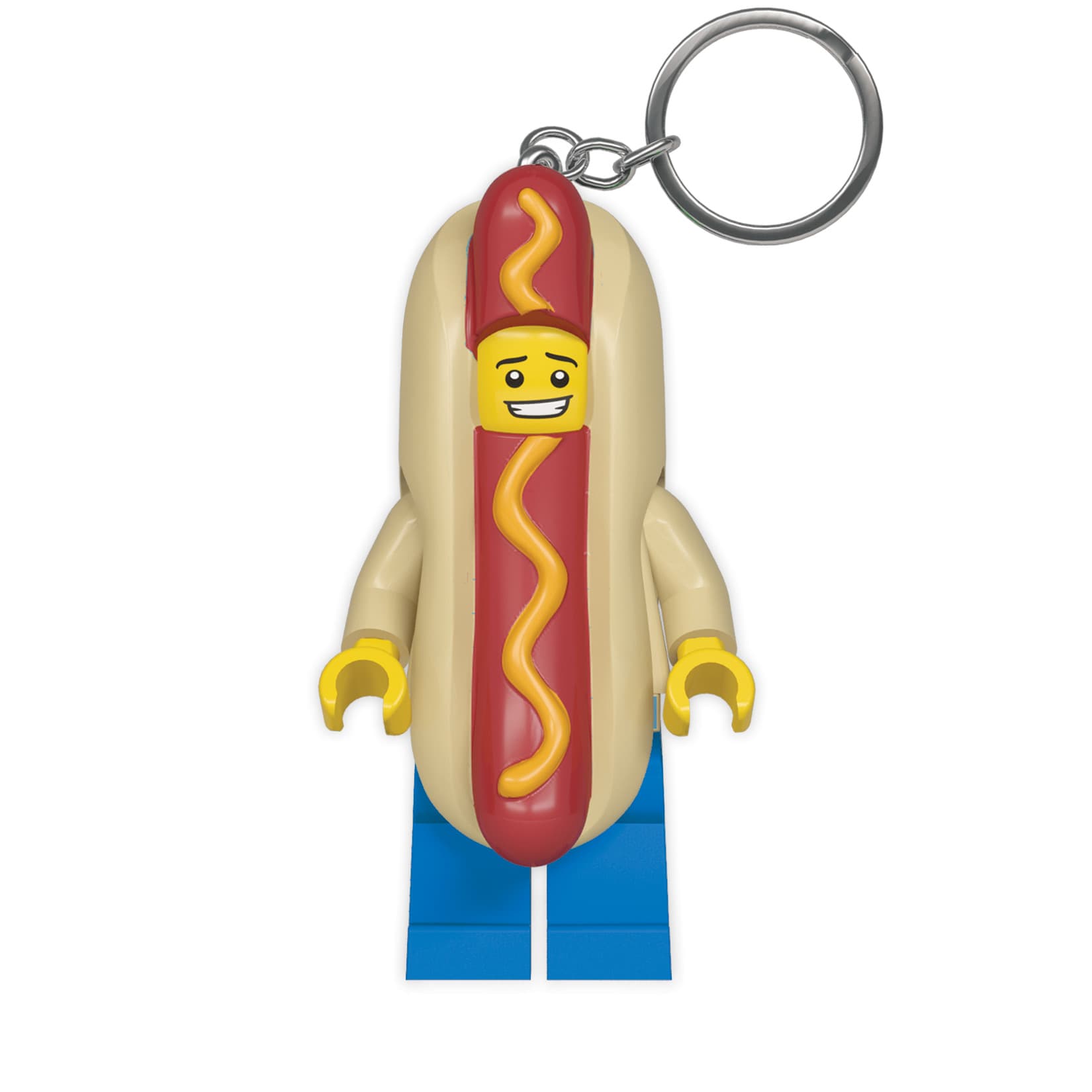 LEGO ICONIC Hot Dog Guy Keychain Light