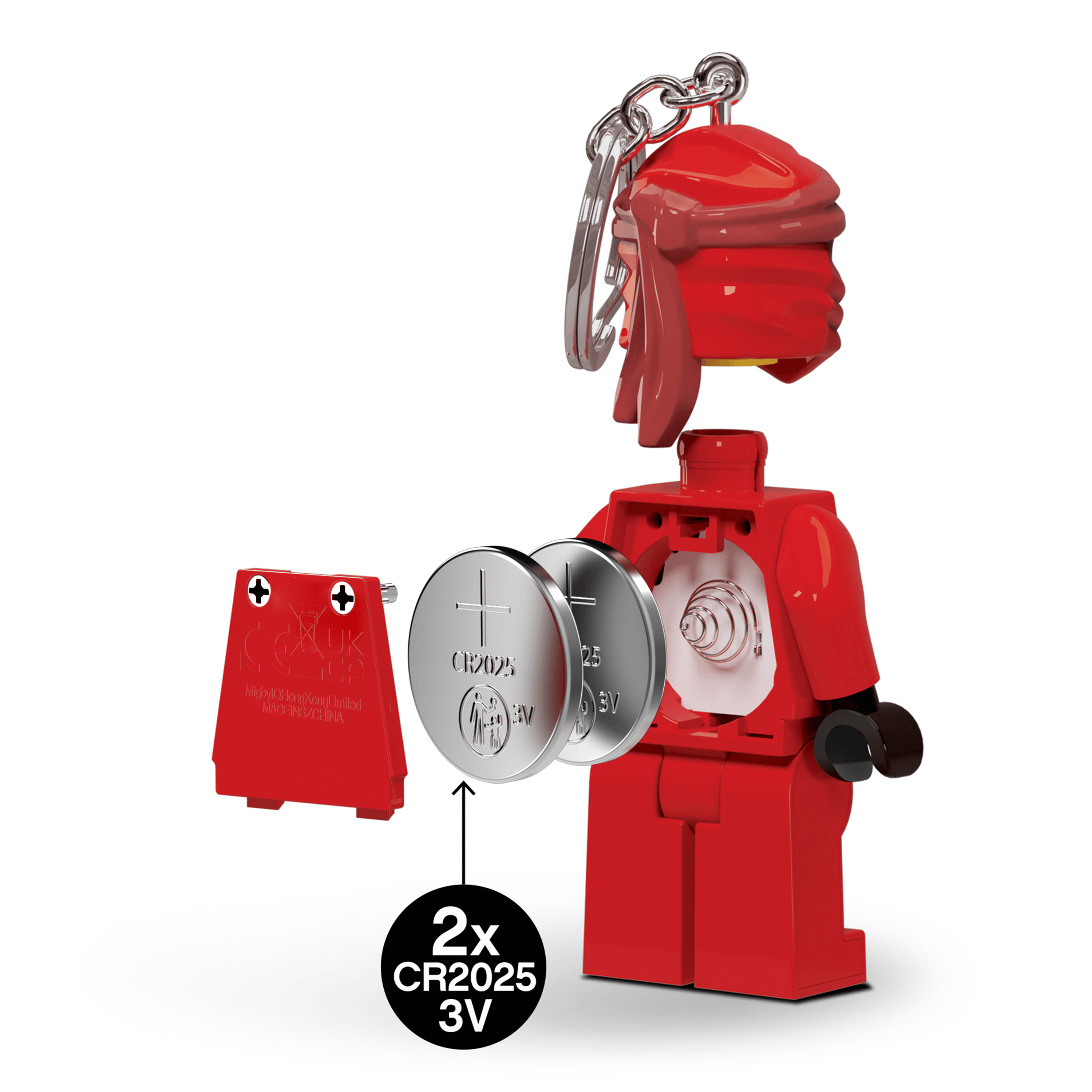 LEGO NINJAGO Legacy Kai Keychain Light
