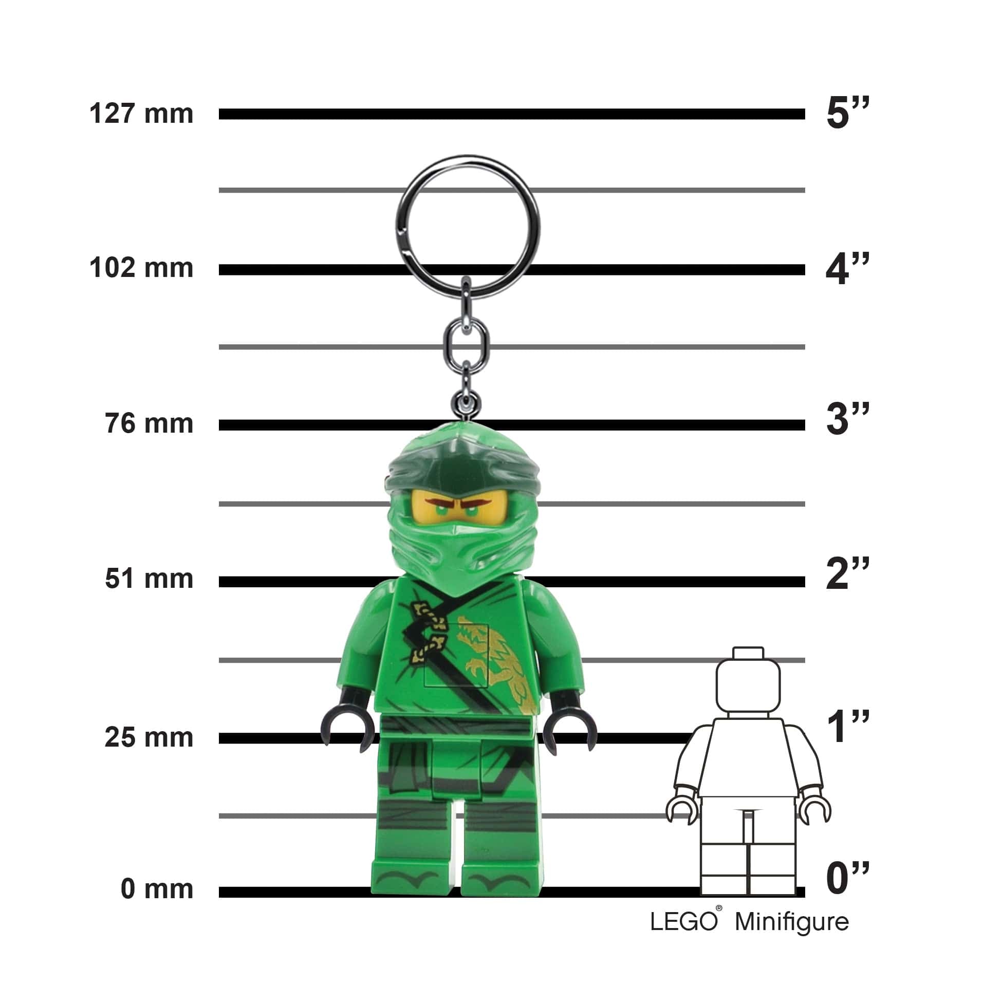 LEGO NINJAGO Legacy Lloyd Keychain Light
