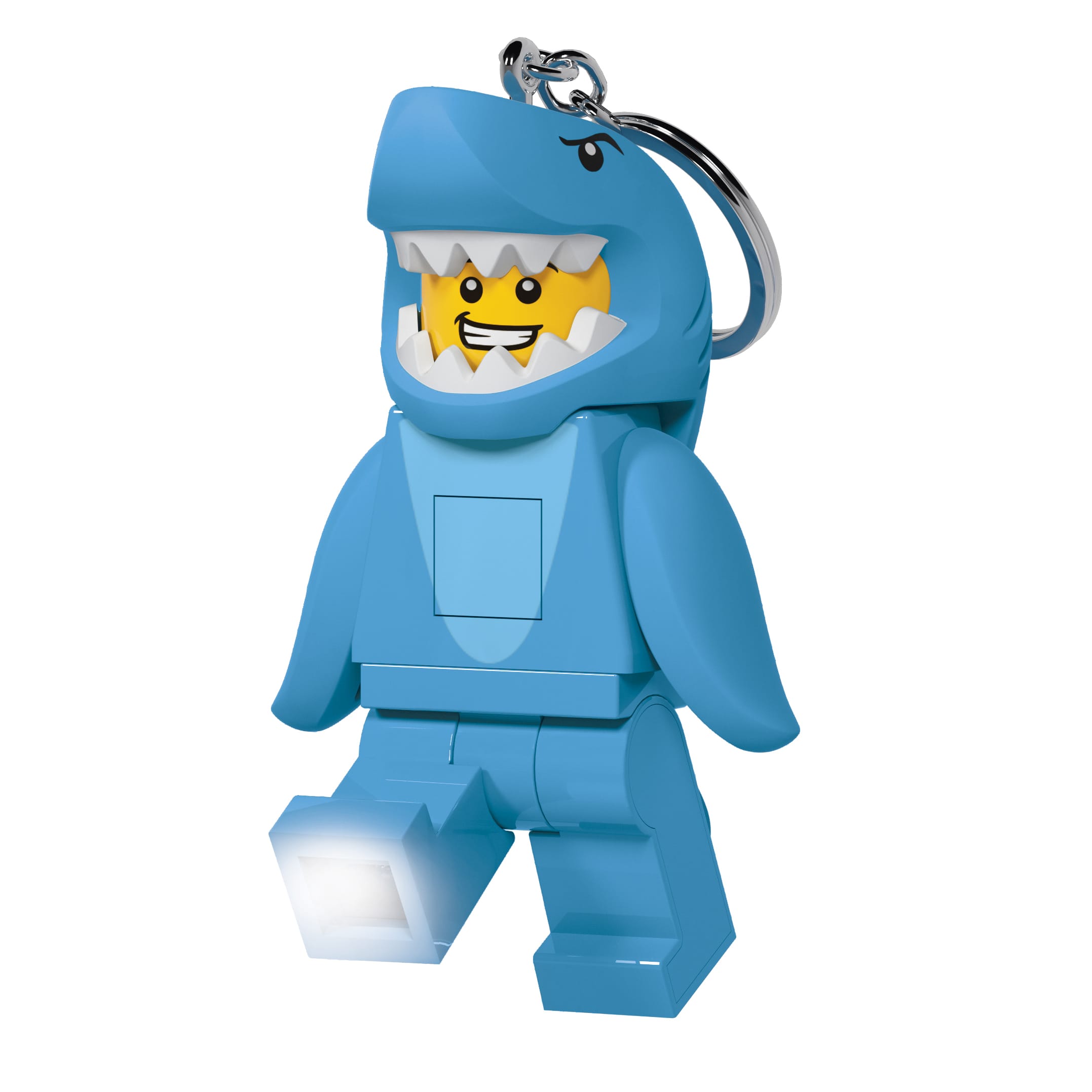 LEGO ICONIC Shark Suit Guy Keychain Light