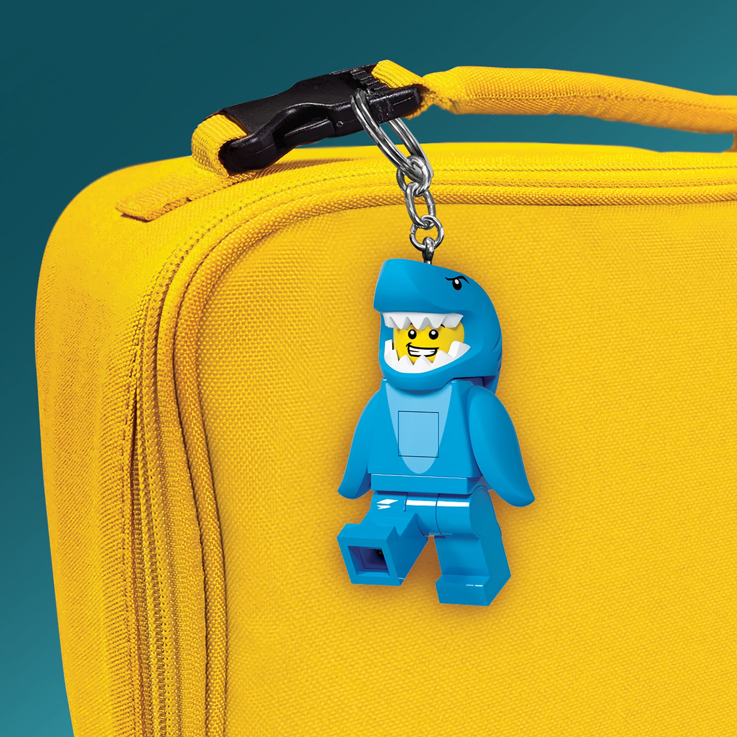 LEGO ICONIC Shark Suit Guy Keychain Light