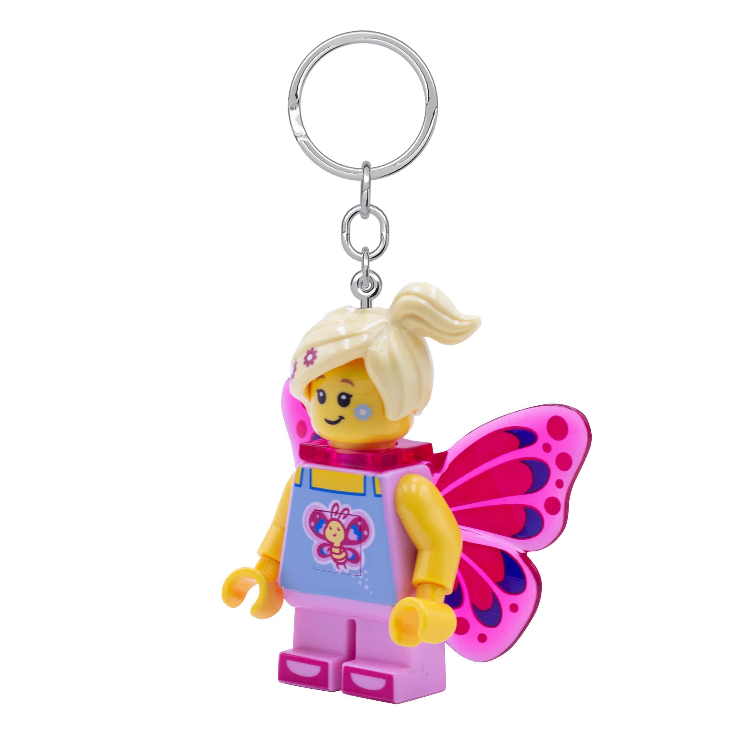 LEGO ICONIC Butterfly Girl Keychain Light